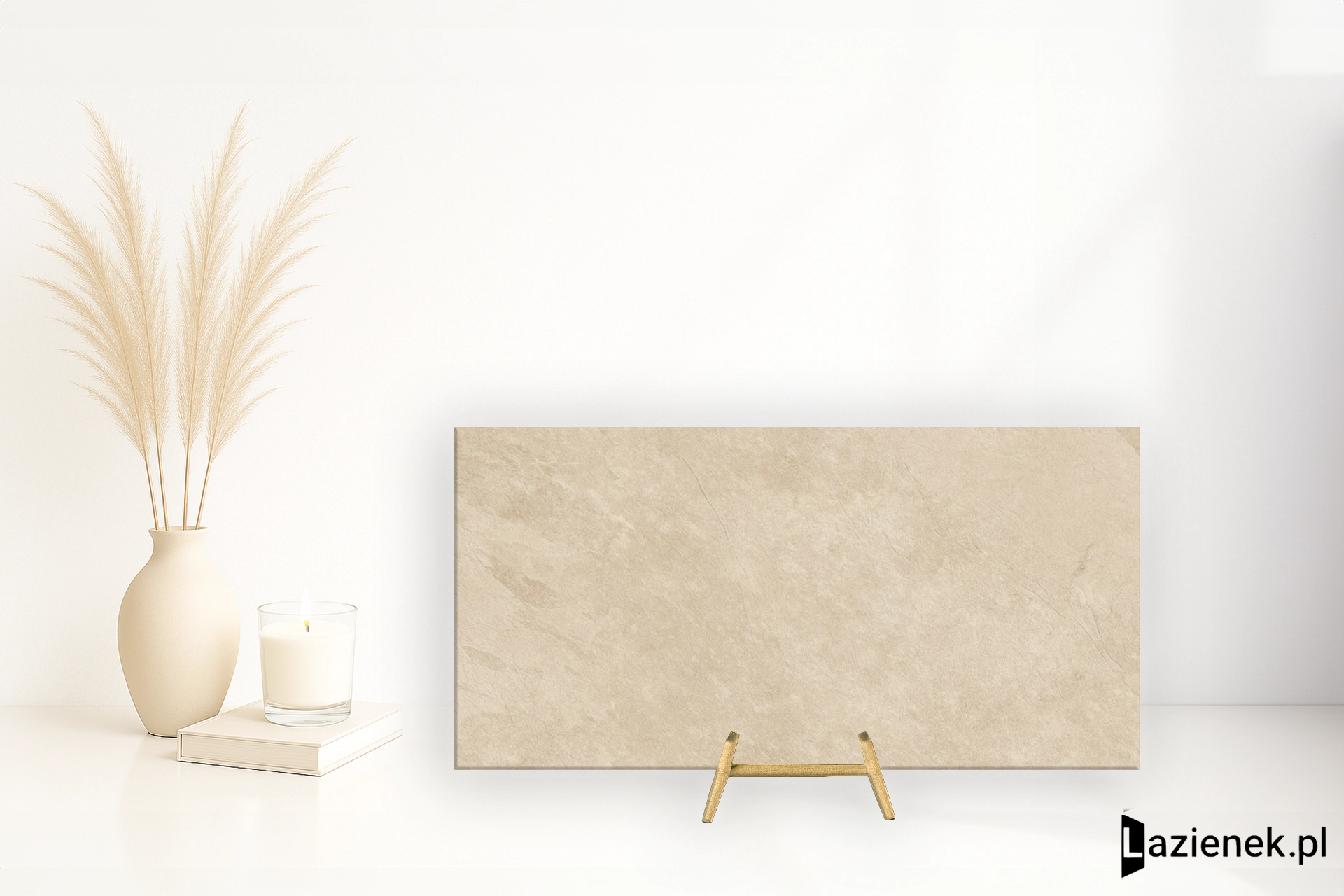 Caesar Slab2 Khaki matowa 60x120 cm gr. 9 mm - płytka rektyfikowana / AGZ5
