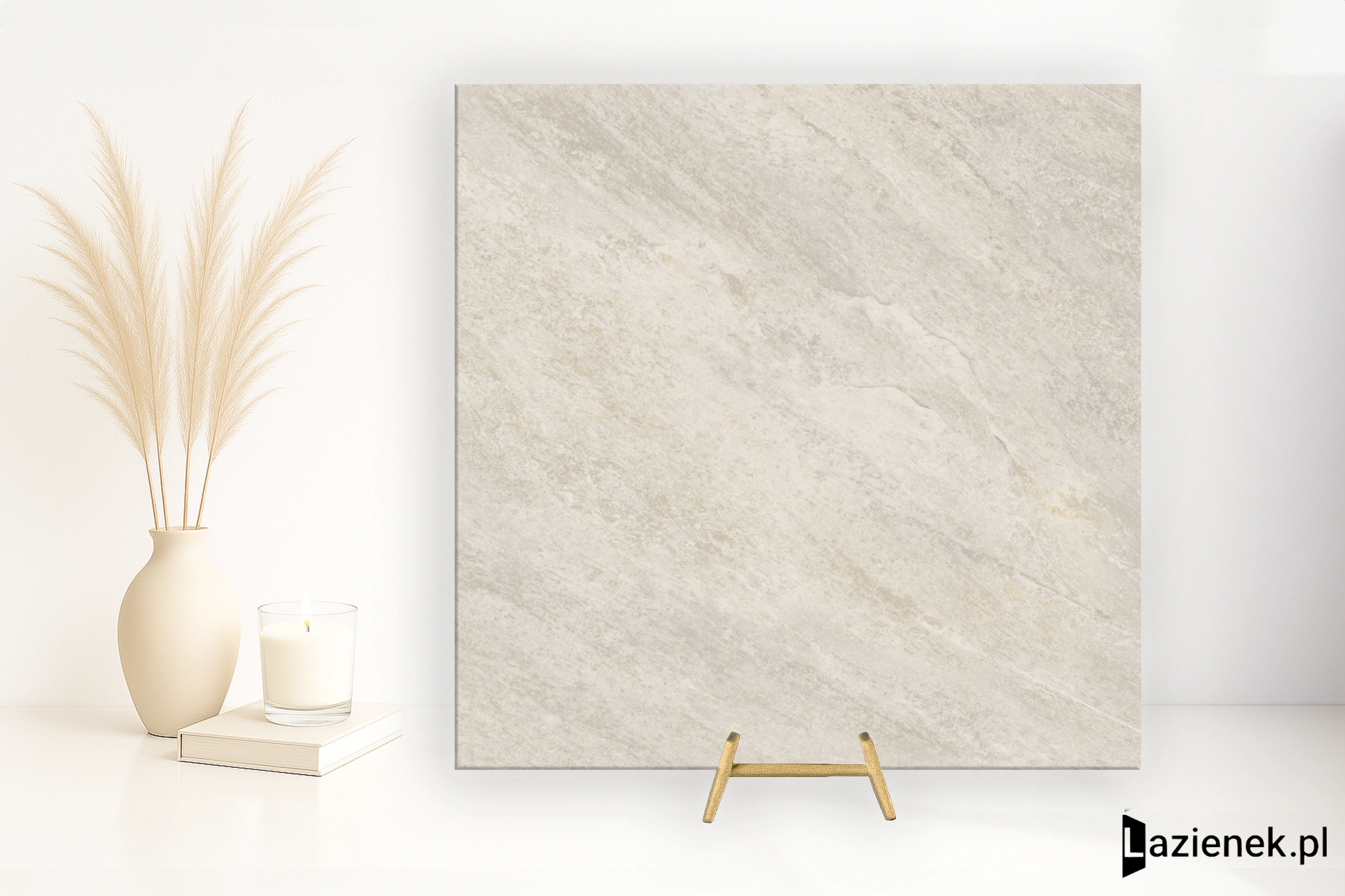 Caesar Quartz Essence Flake matowa 60x60 cm gr. 9 mm - płytka rektyfikowana / AF2P