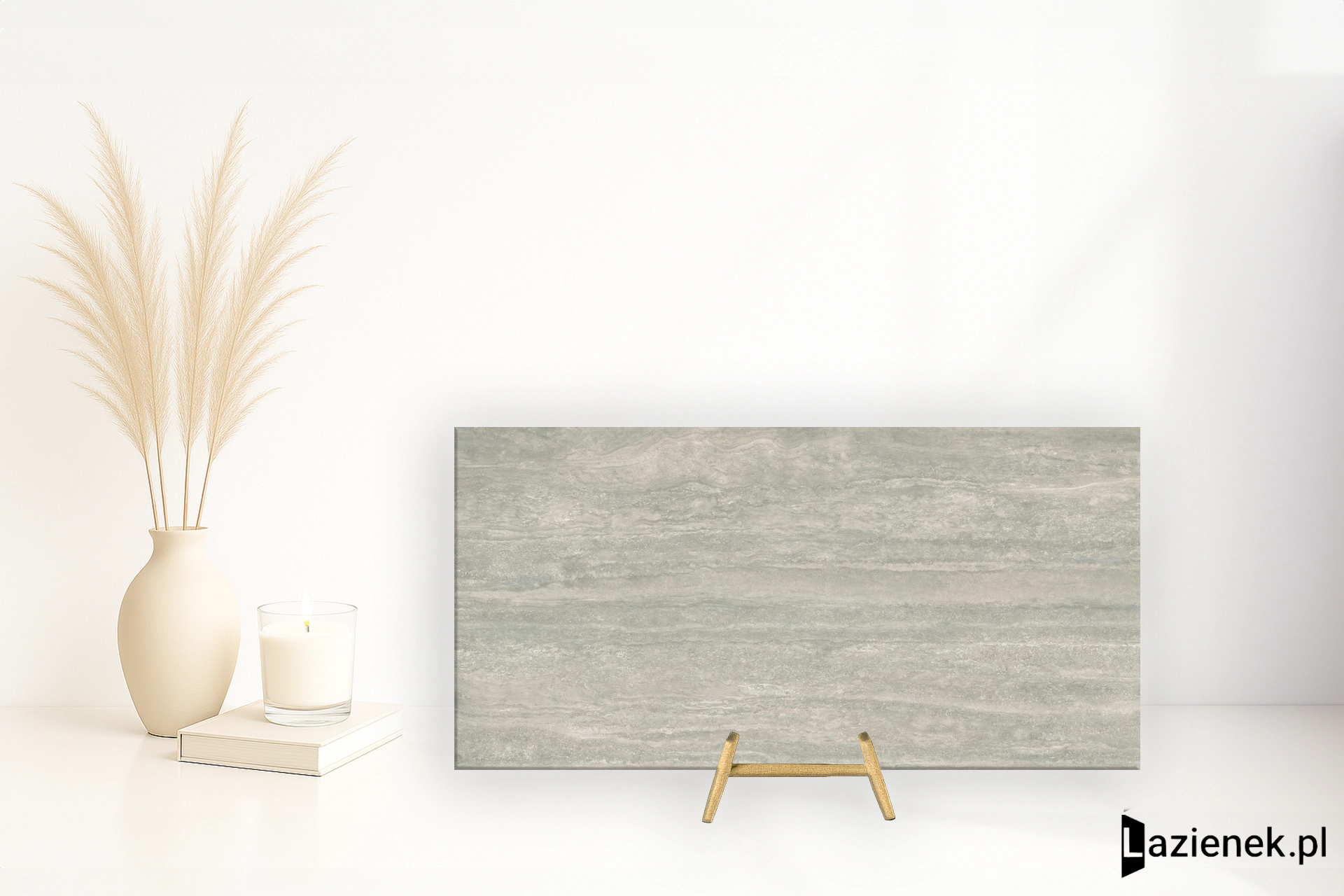 Caesar Iconica Verso Silver postarzana 3D 60x120 cm gr. 9 mm - płytka nierektyfikowana / AG7J