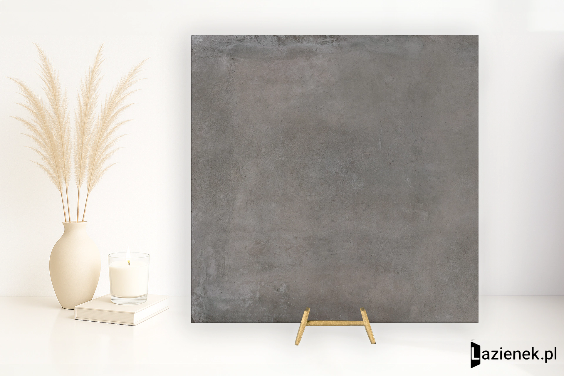 Caesar Wide Steel matowa 60x60 cm gr. 9 mm - płytka rektyfikowana / AD0U