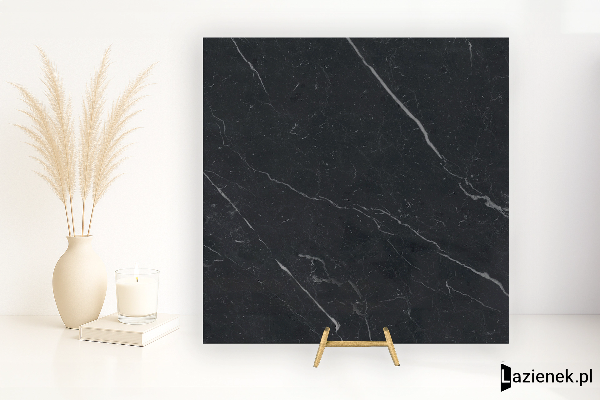 Caesar Anima Futura Unique Black matowa 120x120 cm gr. 9 mm - płytka rektyfikowana / AIAJ
