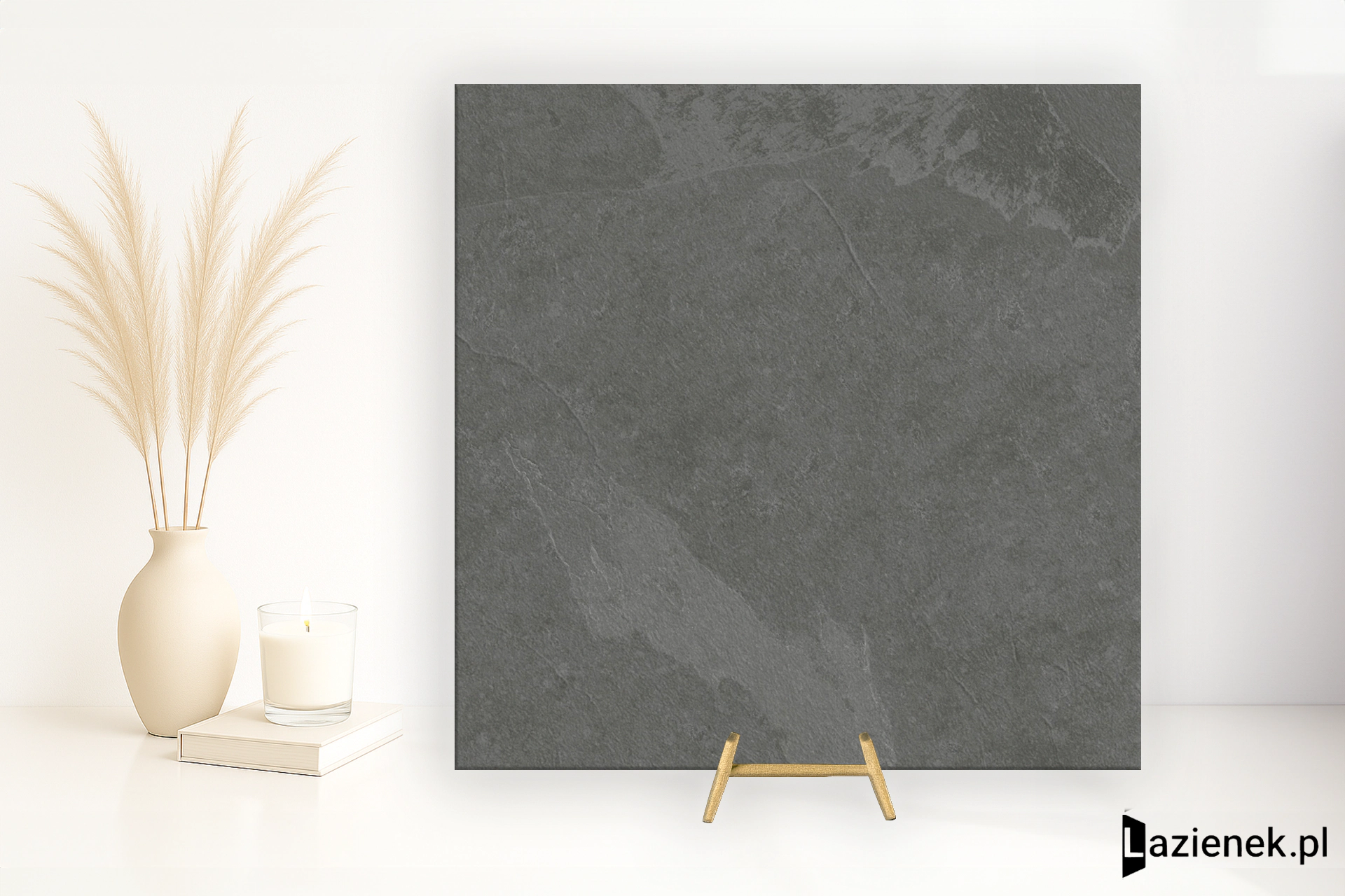 Caesar Slab2 Iron matowa 60x60 cm gr. 9 mm - płytka rektyfikowana / AGZB