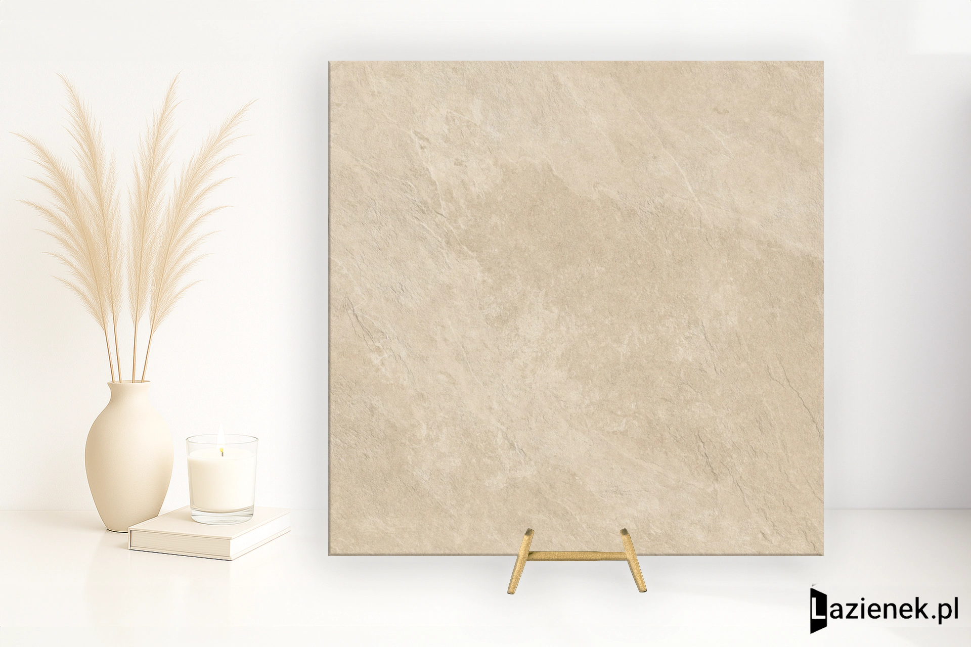 Caesar Slab2 Khaki matowa 80x80 cm gr. 20 mm - płytka nierektyfikowana / AG1G