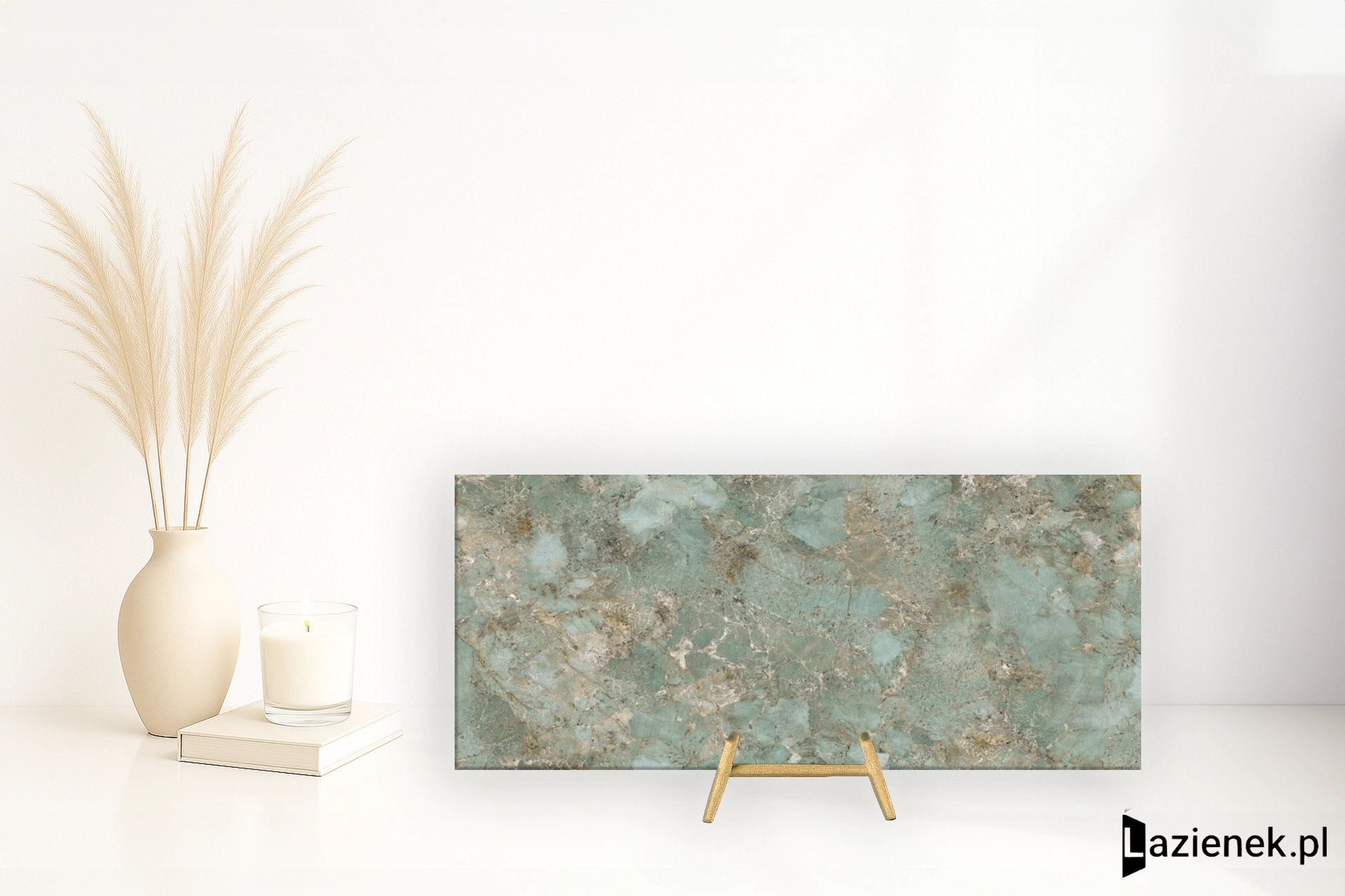 Caesar Anima Wonder Lagoon polerowana 120x278 cm gr. 6 mm - płytka rektyfikowana / AG39