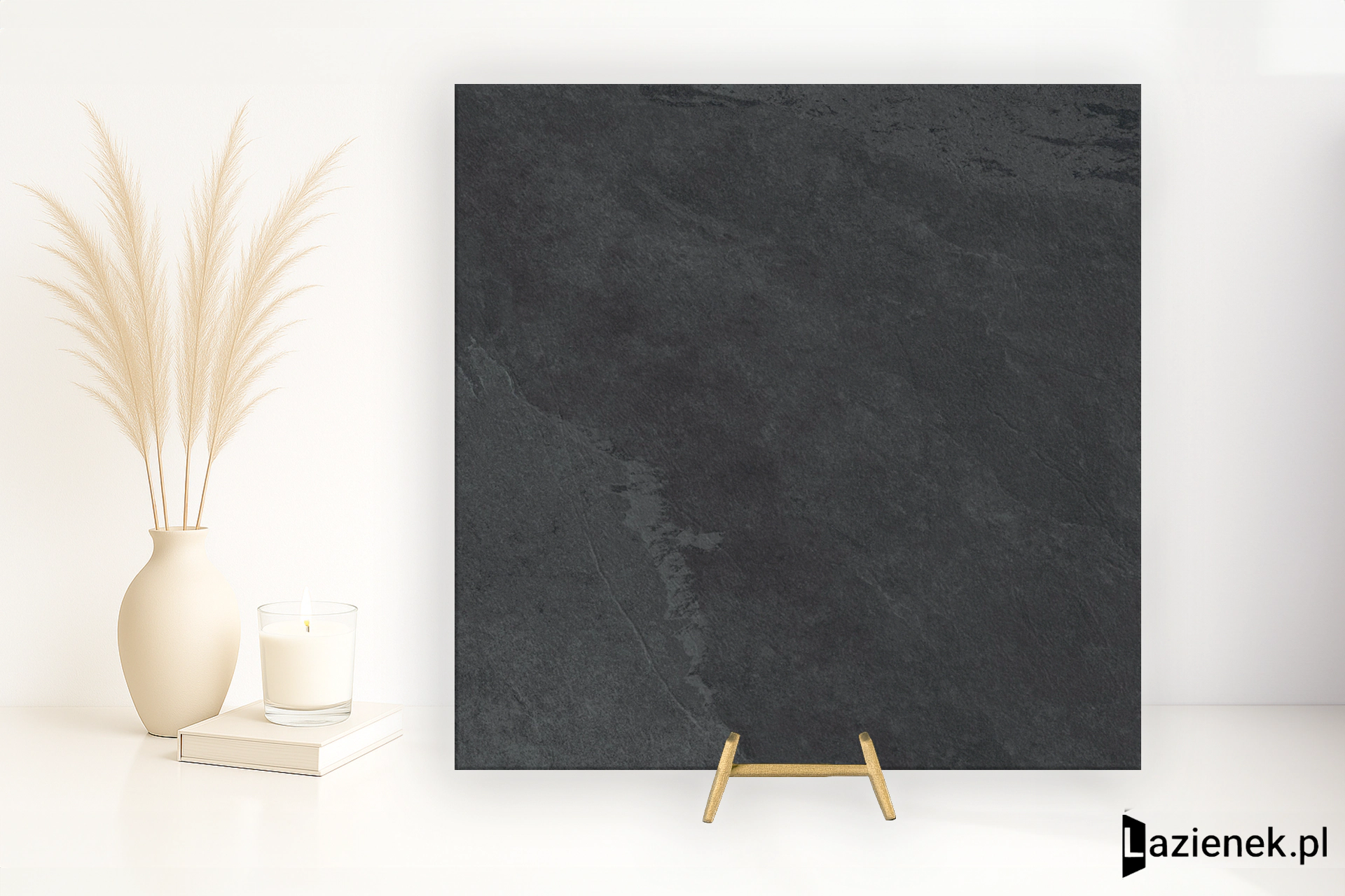 Caesar Slab2 Dark matowa 60x60 cm gr. 9 mm - płytka rektyfikowana / AGZC