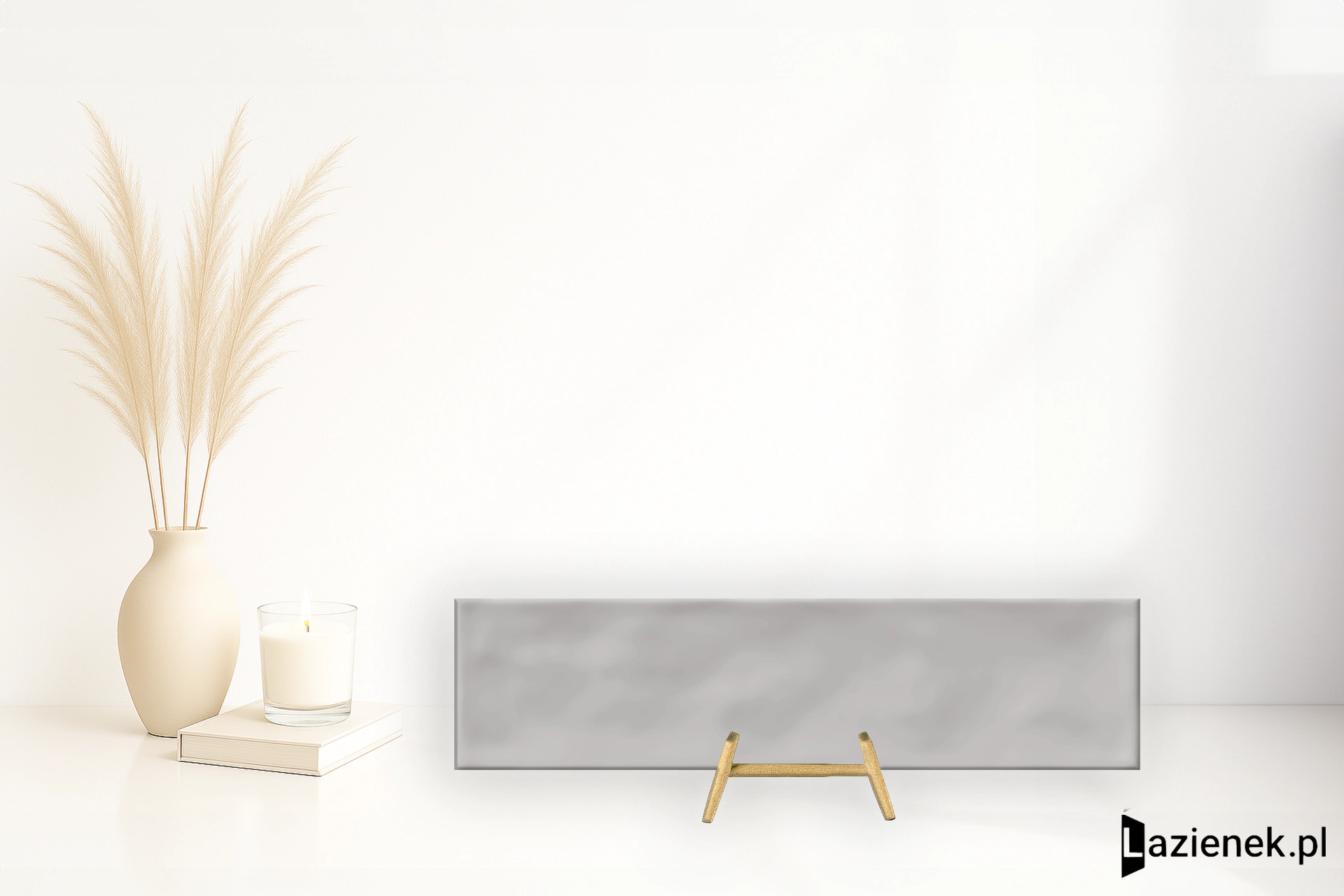 Cifre Lexa White błyszcząca 7.5x30 cm gr. 8 mm - płytka rektyfikowana / 300000000000068328