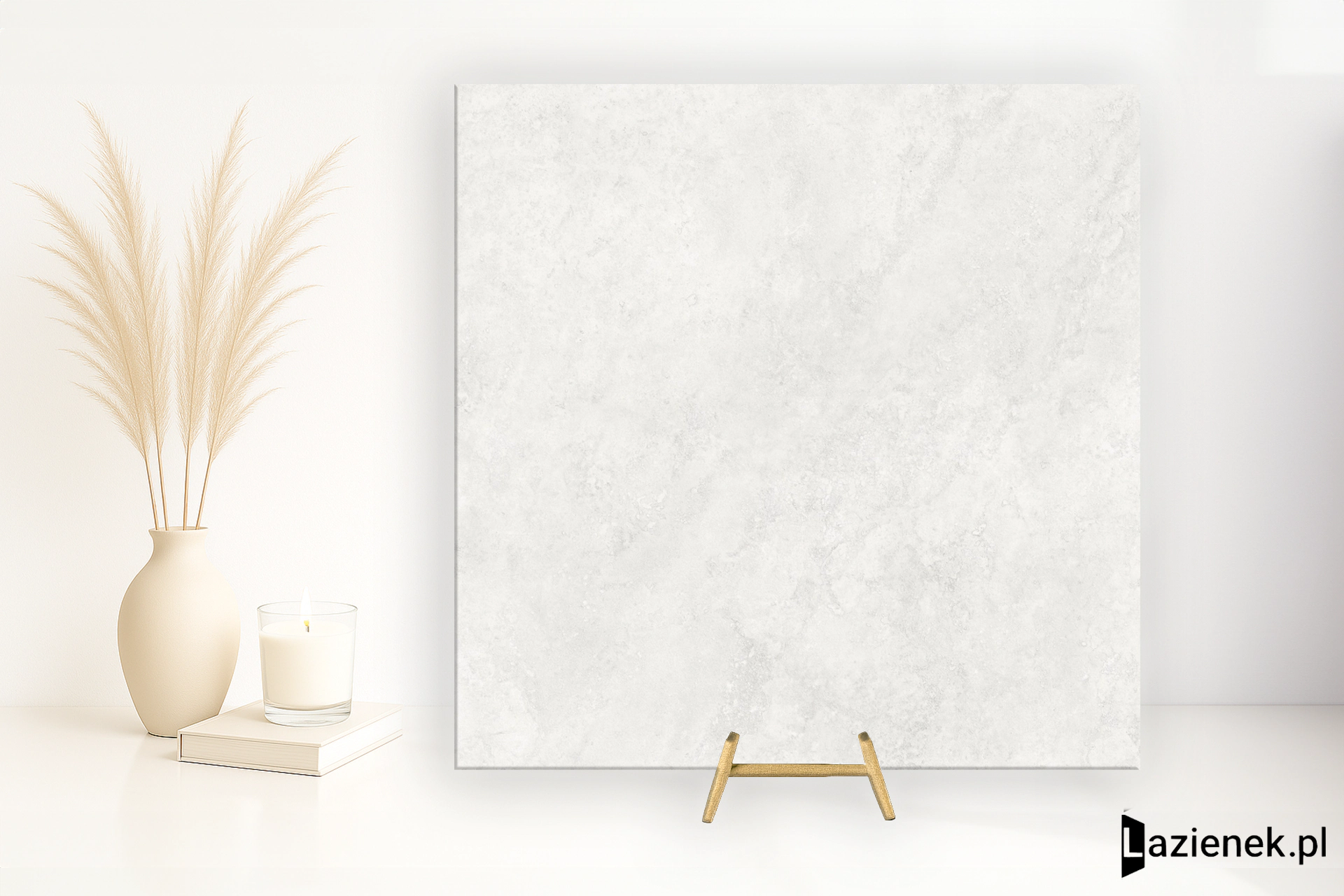 Cifre Firenze Cross White satynowa 120x120 cm gr. 9 mm - płytka rektyfikowana / 300000000000061888