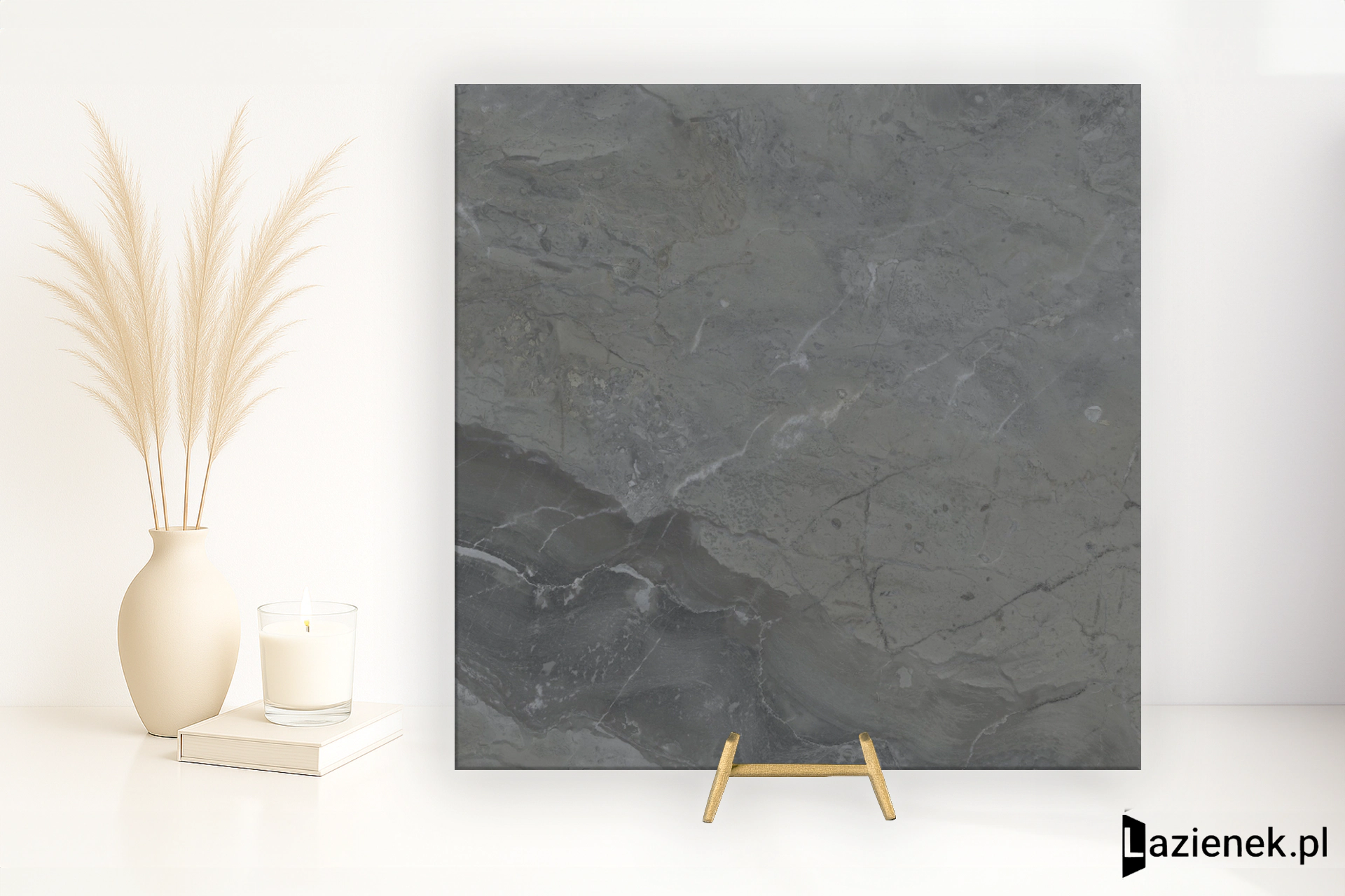 Cifre Luxury Dark błyszcząca 60x60 cm gr. 9 mm - płytka nierektyfikowana / 300000000000031985