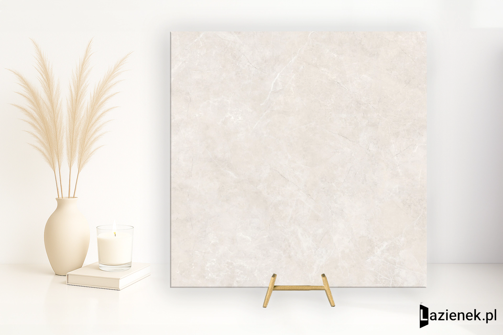 Cifre Crystal Ivory błyszcząca 60x60 cm gr. 9 mm - płytka nierektyfikowana / 300000000000026442