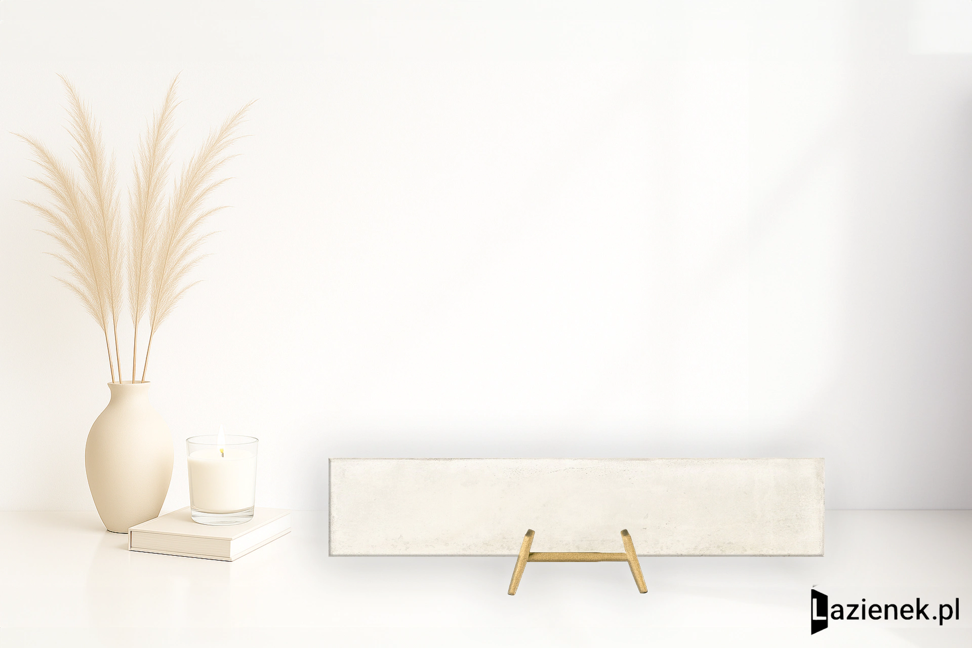 Cifre Rhory Ivory błyszcząca 5x25 cm gr. 8 mm - płytka rektyfikowana / 300000000000055152