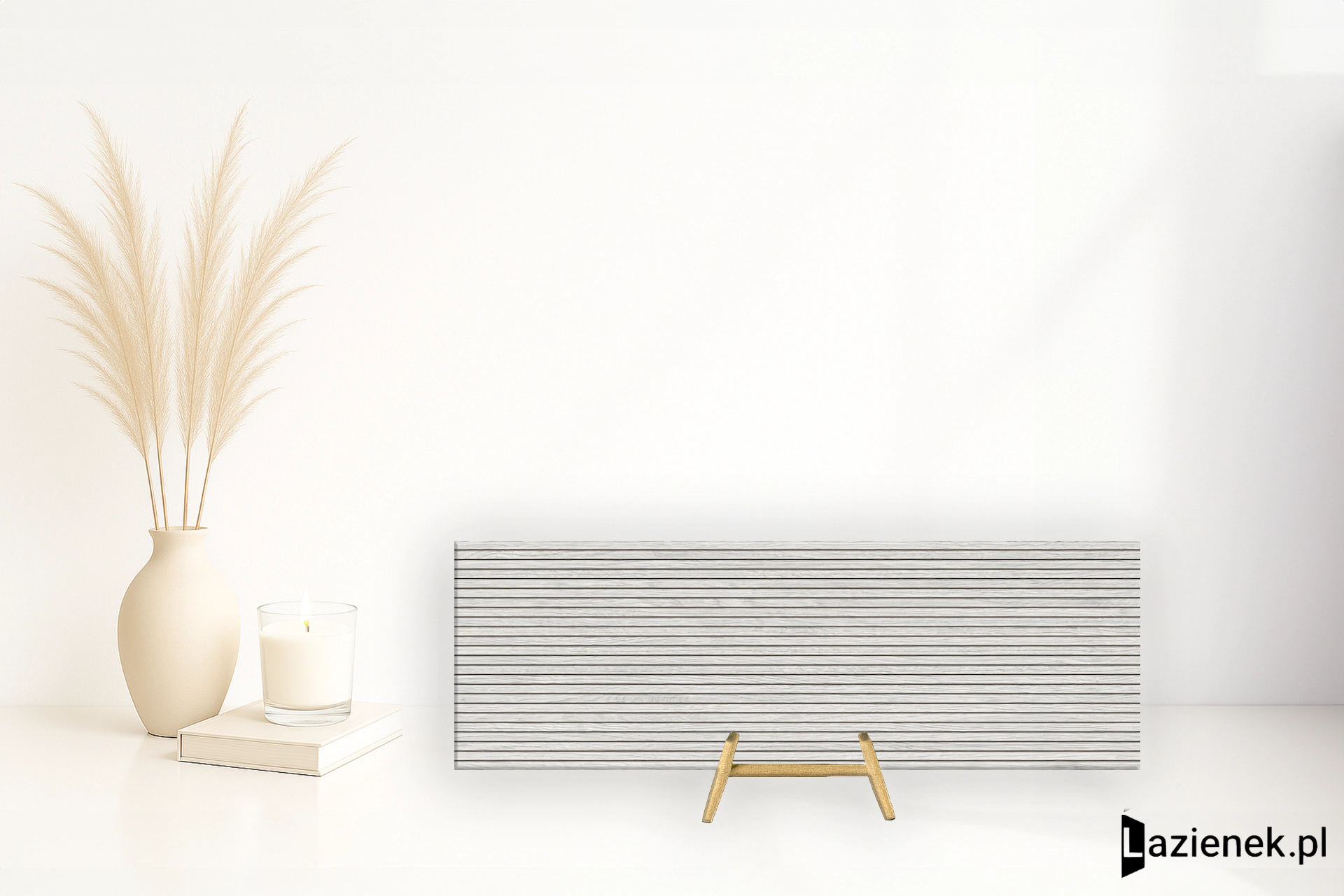 Cifre Stowe White matowa 30x90 cm gr. 9 mm - płytka rektyfikowana / 300000000000067601