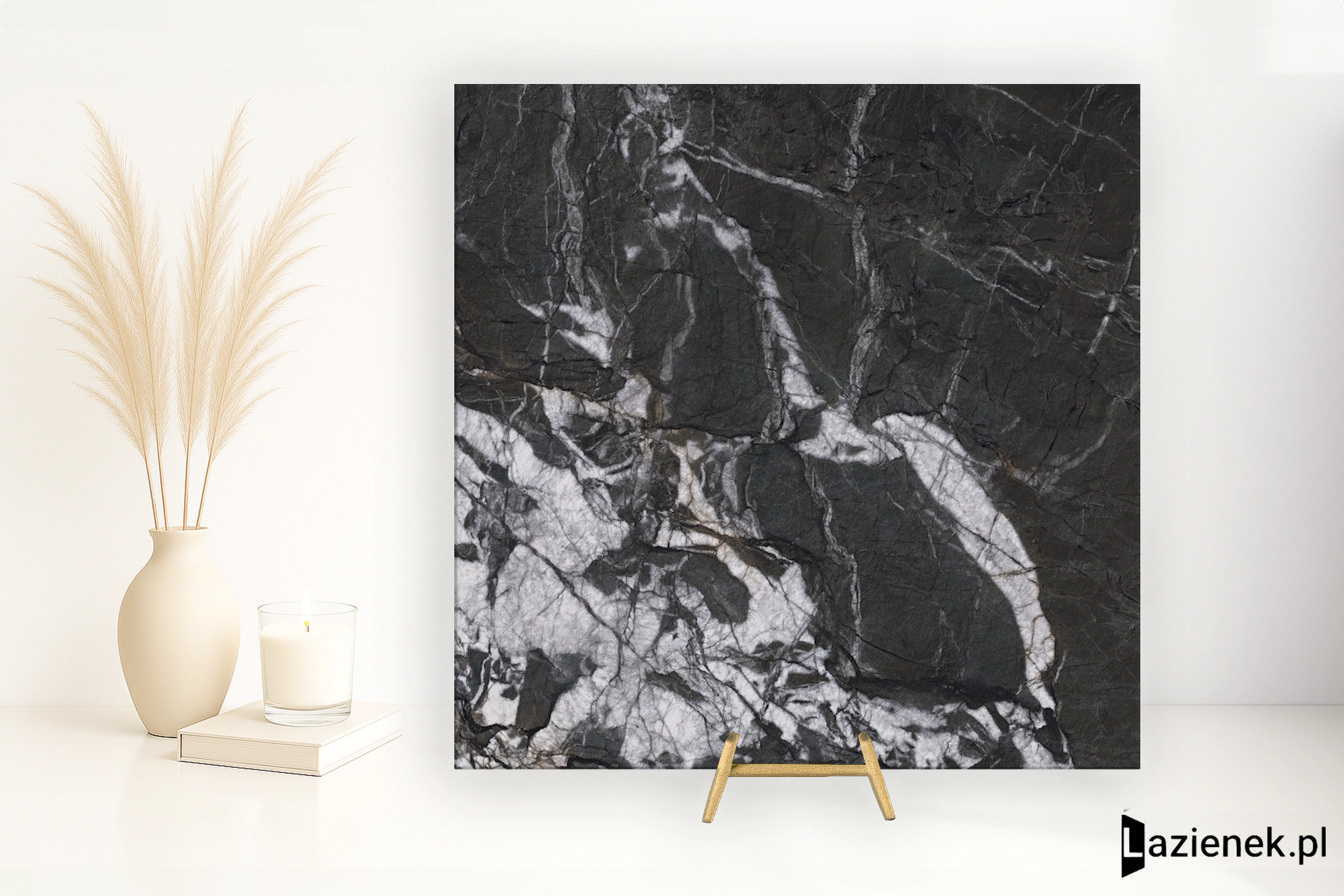 Cifre Arvora Black matowa 60x60 cm gr. 9 mm - płytka rektyfikowana / 300000000000059890