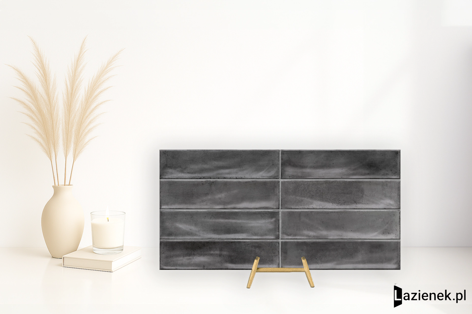 Cifre Botan Anthracite błyszcząca 30x60 cm gr. 8 mm - płytka nierektyfikowana / 300000000000047805