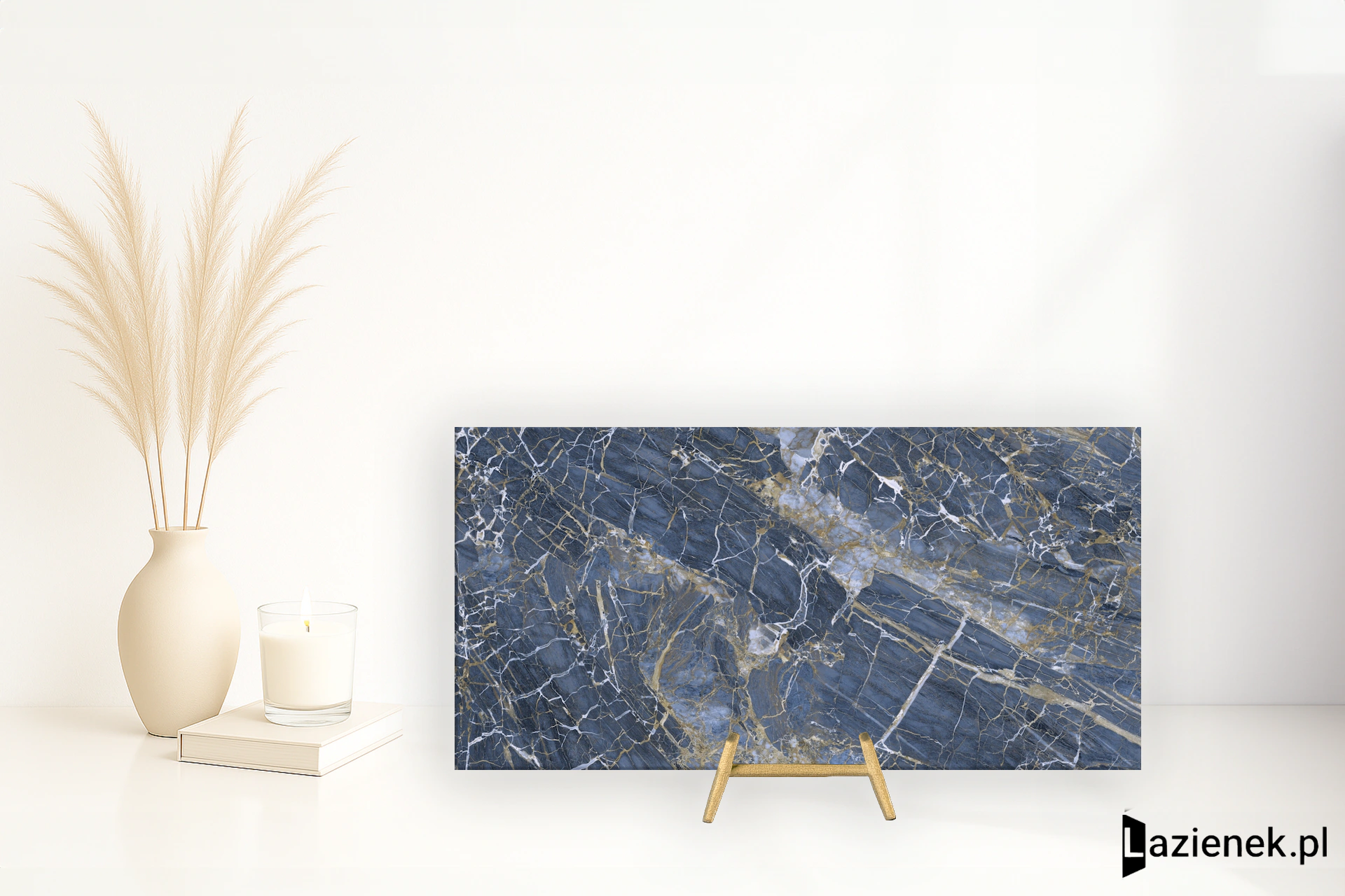 Cifre Golden Blue wysoki połysk 60x120 cm gr. 11 mm - płytka rektyfikowana / 300000000000042187