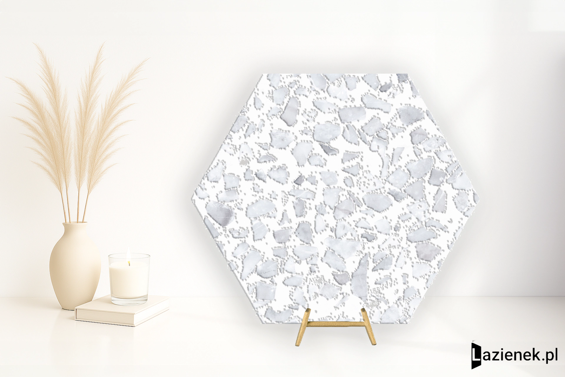 Cifre Riazza Gray matowa 23.2x26.7 cm gr. 9 mm - płytka rektyfikowana / 300000000000043745