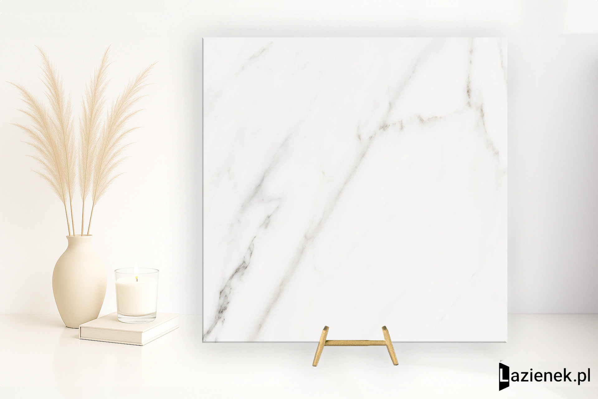 Cifre Ducale Blanco polerowana 60x60 cm gr. 10 mm - płytka rektyfikowana / 300000000000042419