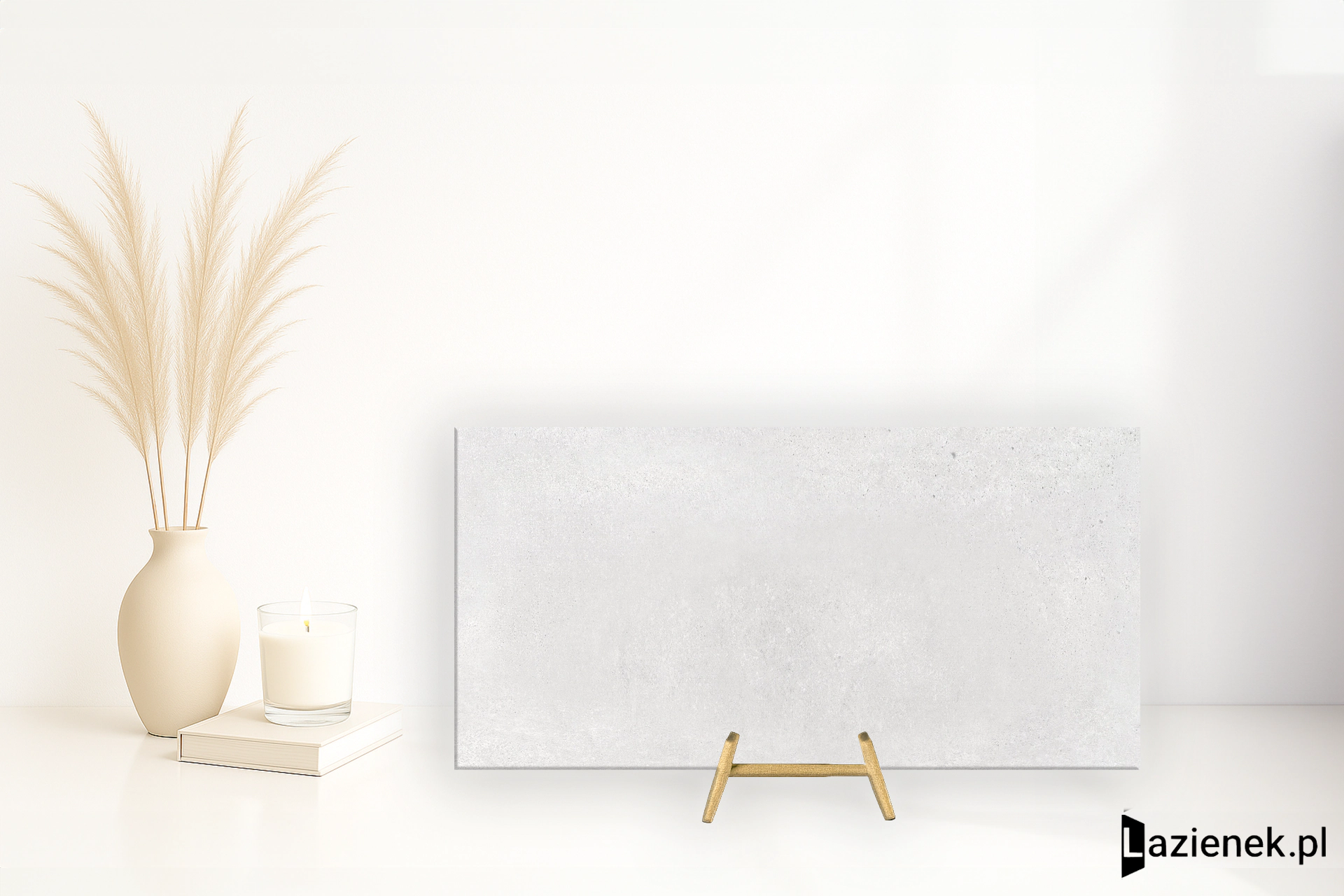 Cifre Beton White matowa 25x50 cm gr. 7 mm - płytka nierektyfikowana / 300000000000056380