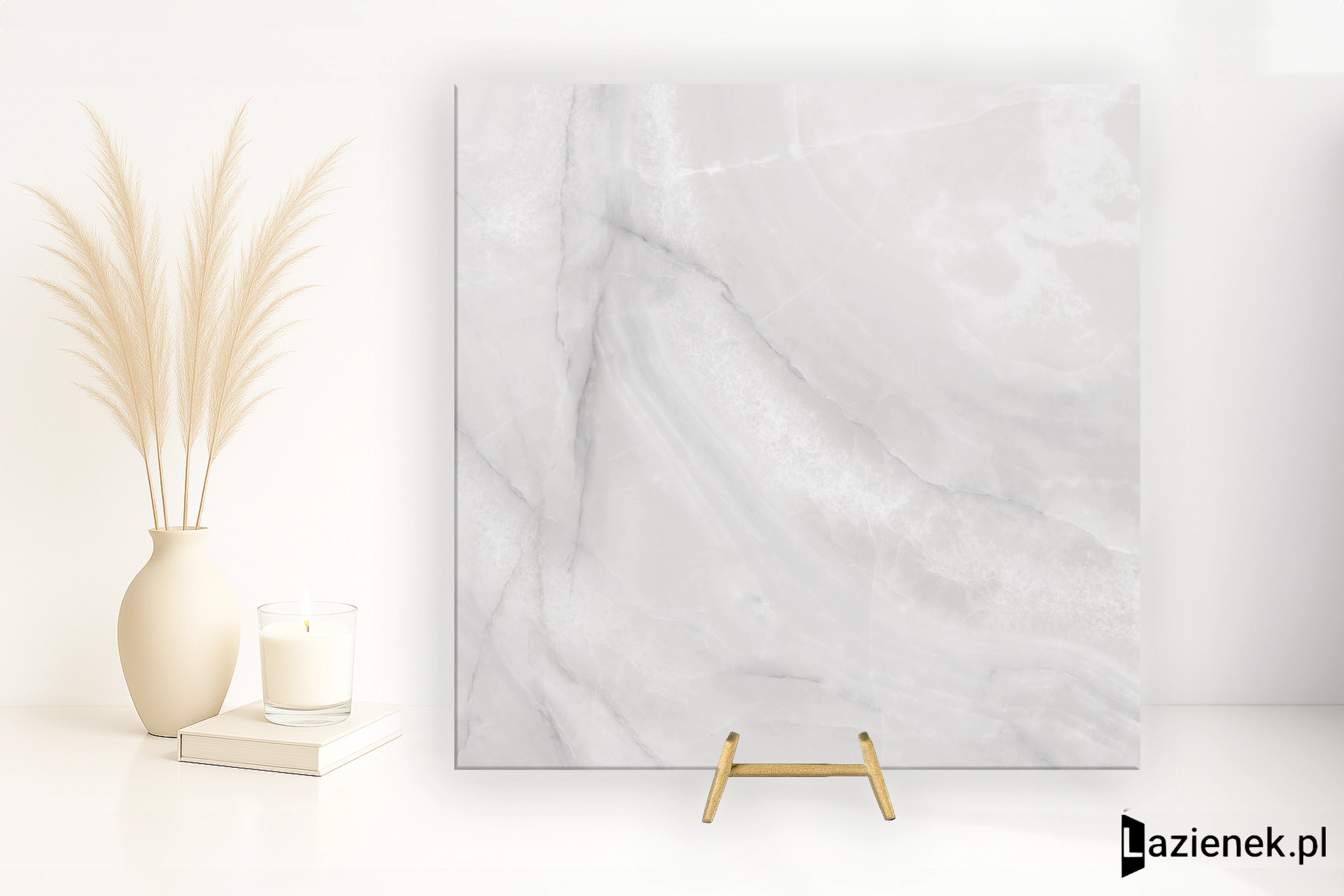 Cifre Onix White błyszcząca 60x60 cm gr. 10 mm - płytka rektyfikowana / 300000000000056784