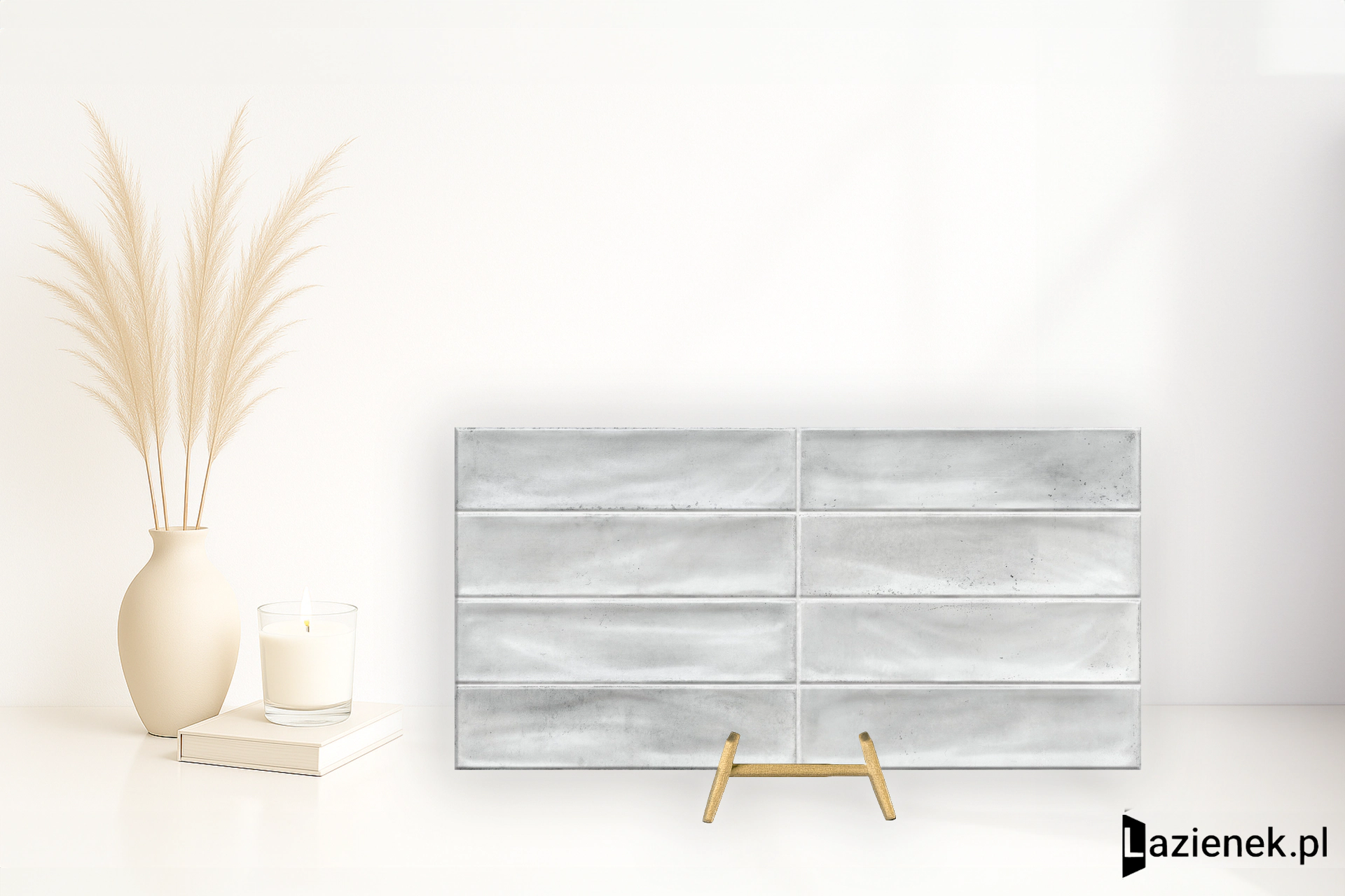 Cifre Botan White błyszcząca 30x60 cm gr. 8 mm - płytka nierektyfikowana / 300000000000047775