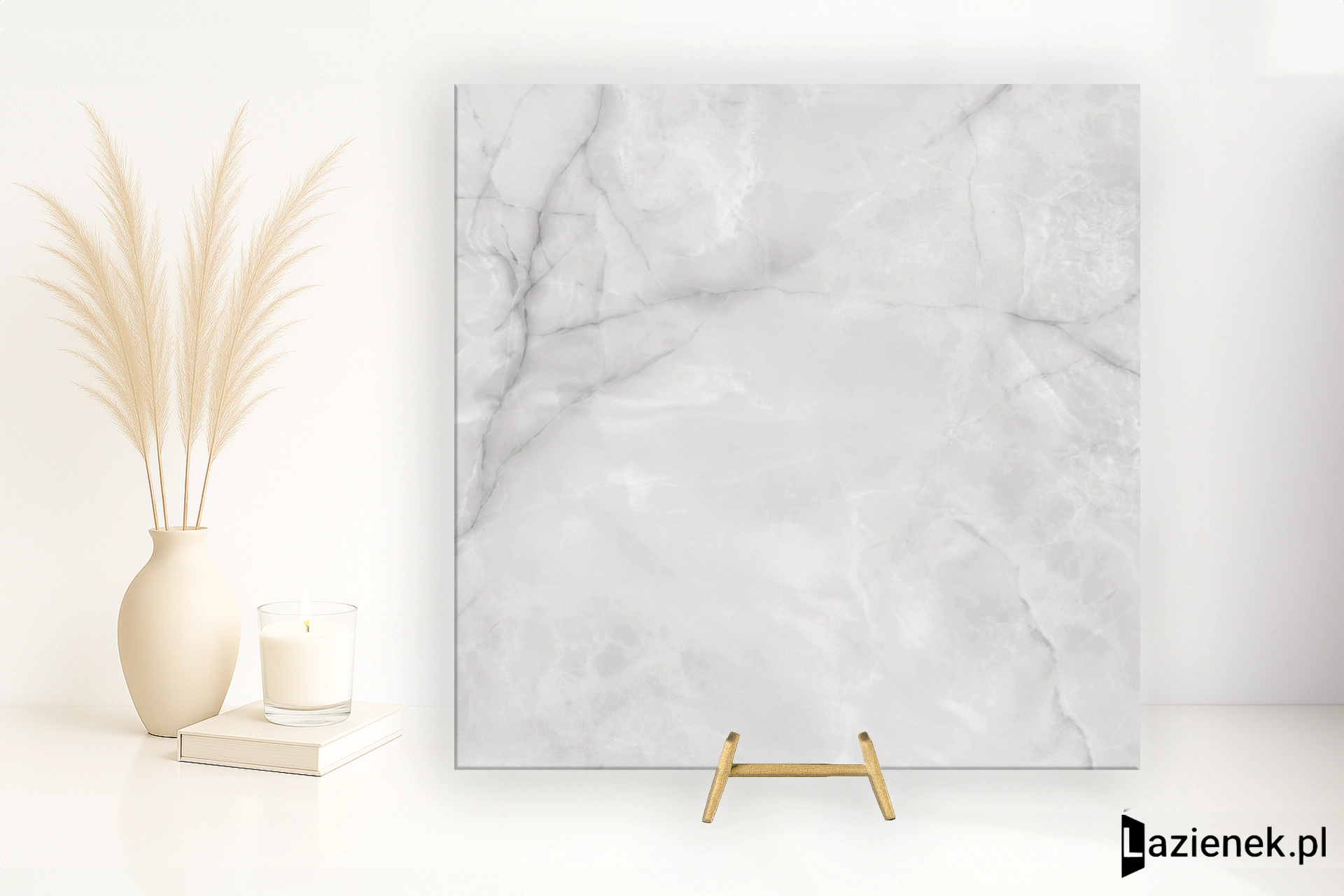 Cifre Onix White błyszcząca 120x120 cm gr. 11 mm - płytka rektyfikowana / 300000000000048923