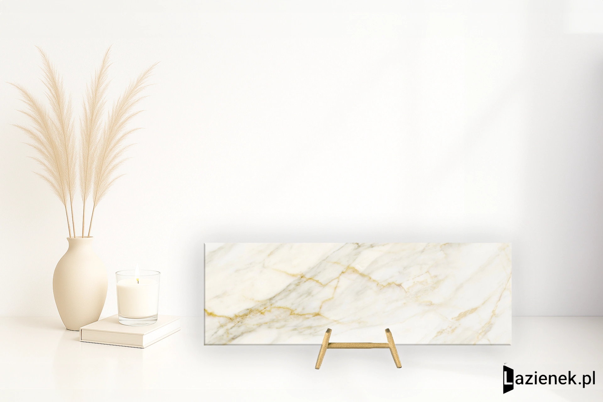 Cifre Caspio Gold błyszcząca 30x90 cm gr. 9 mm - płytka nierektyfikowana / 300000000000030470