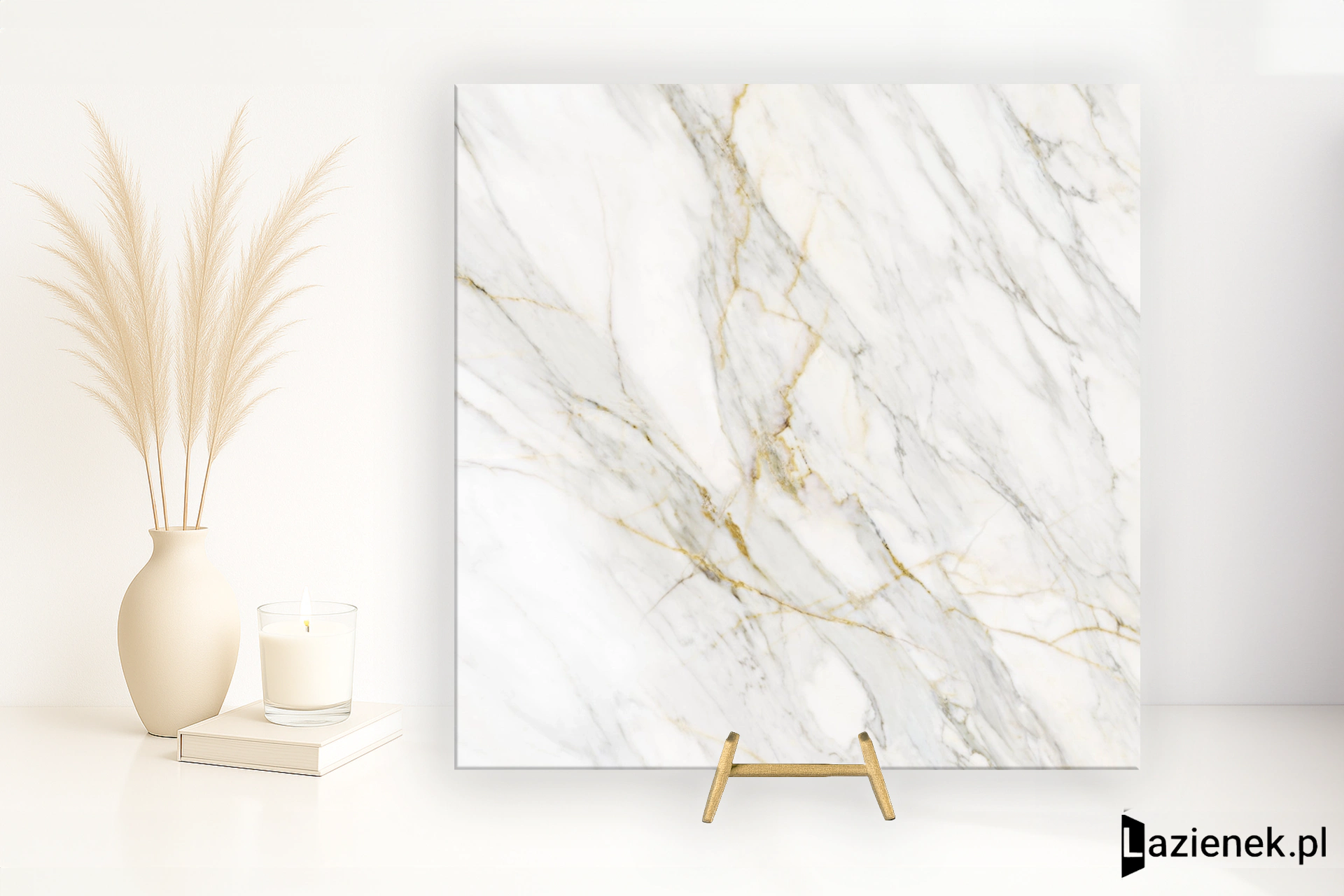 Cifre Caspio Gold polerowana 120x120 cm gr. 11 mm - płytka nierektyfikowana / 300000000000041521