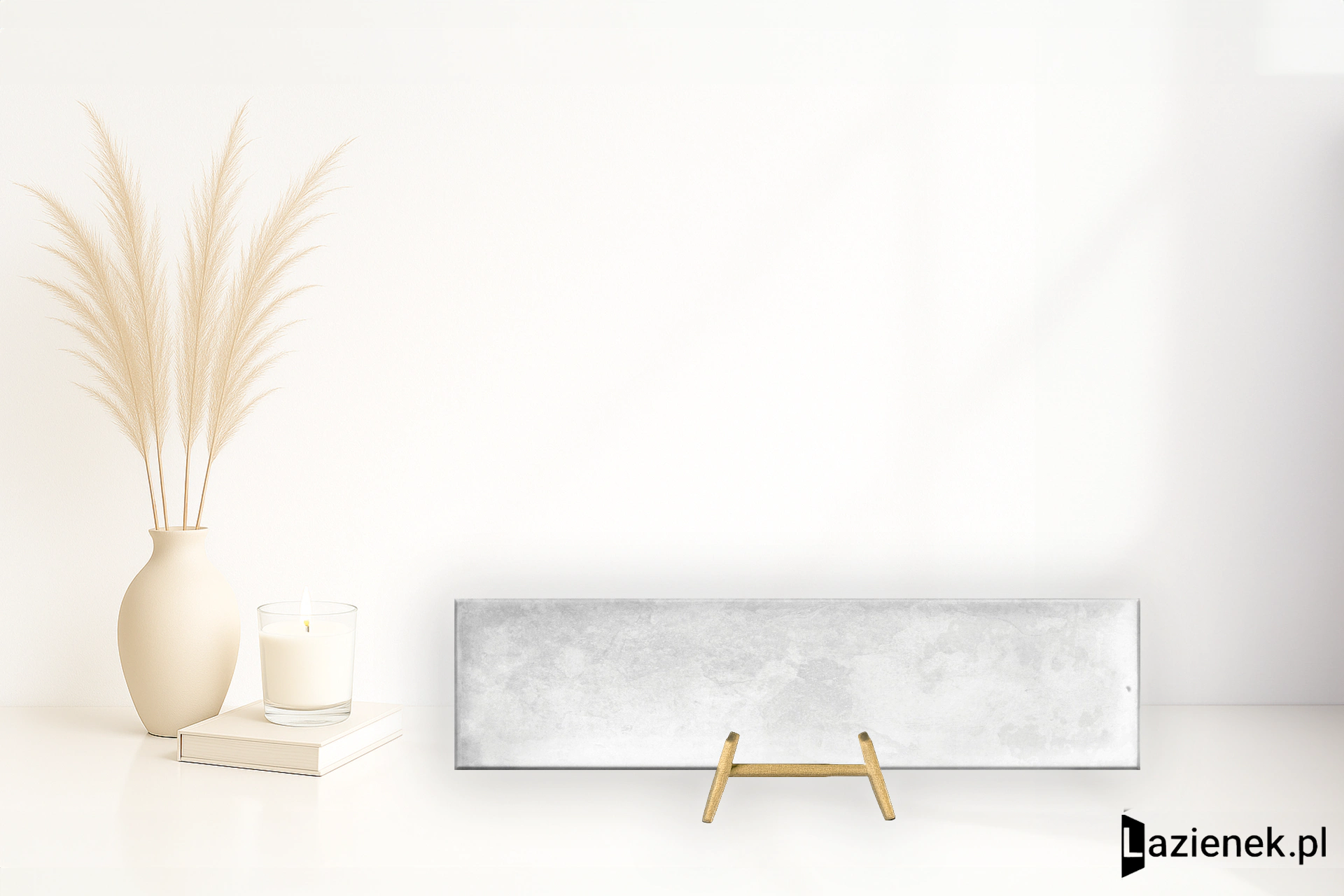 Cifre Cambre White błyszcząca 7.5x30 cm gr. 8 mm - płytka rektyfikowana / 300000000000049861
