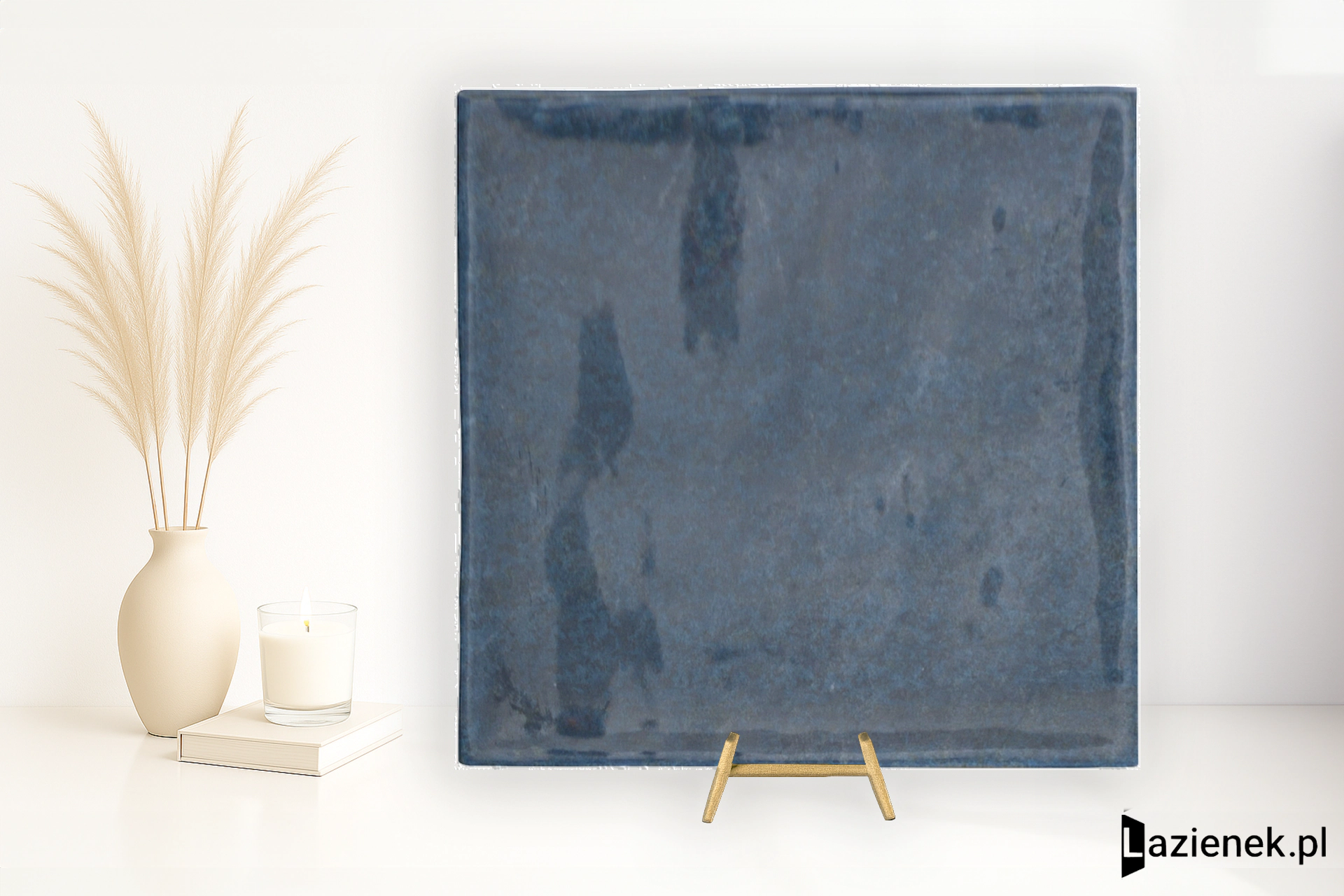 Cifre Blaze Blue błyszcząca 10x10 cm gr. 10 mm - płytka rektyfikowana / 300000000000059767