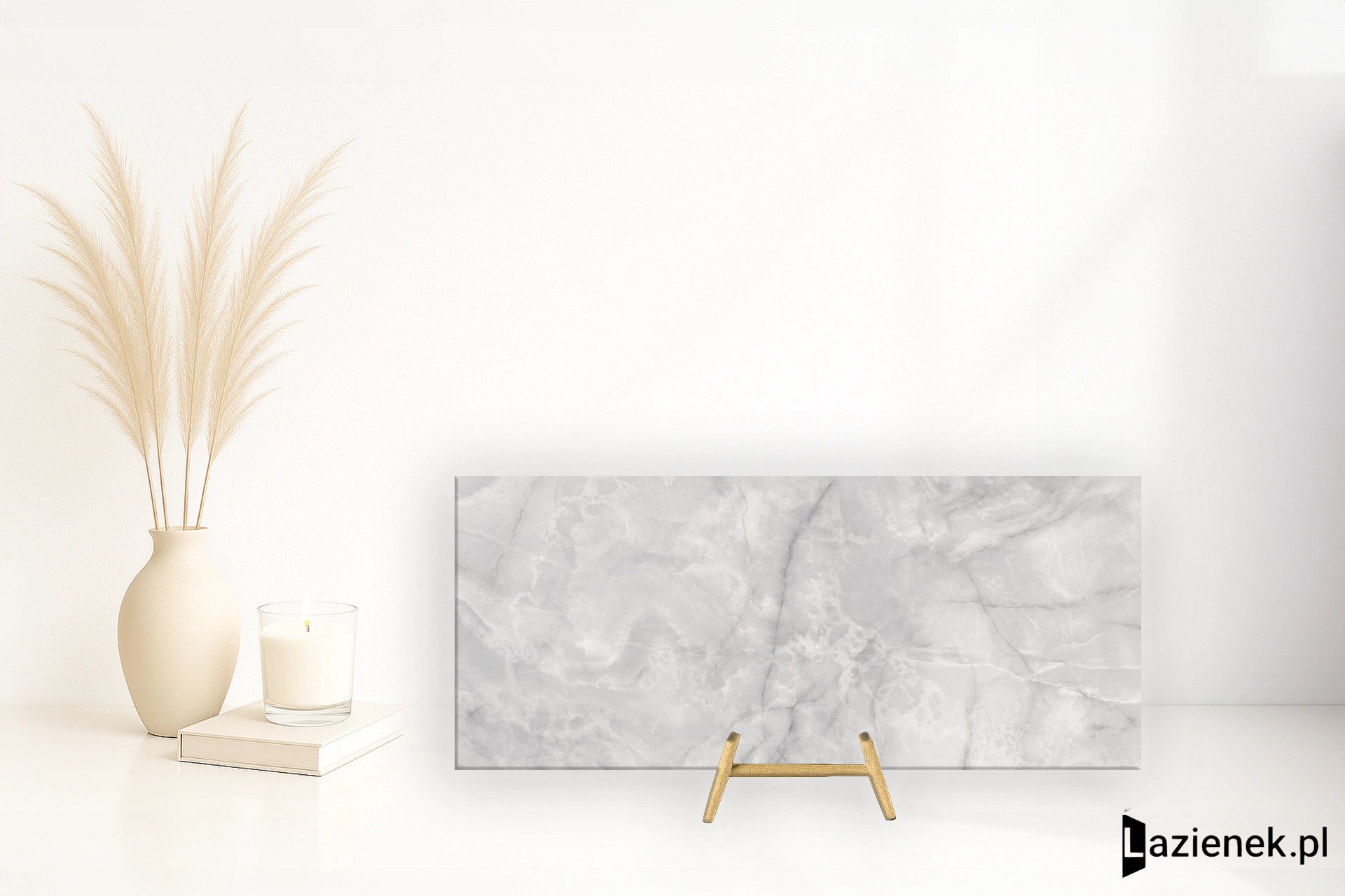 Cifre Onix White błyszcząca 120x280 cm gr. 6 mm - płytka rektyfikowana / 300000000000050563