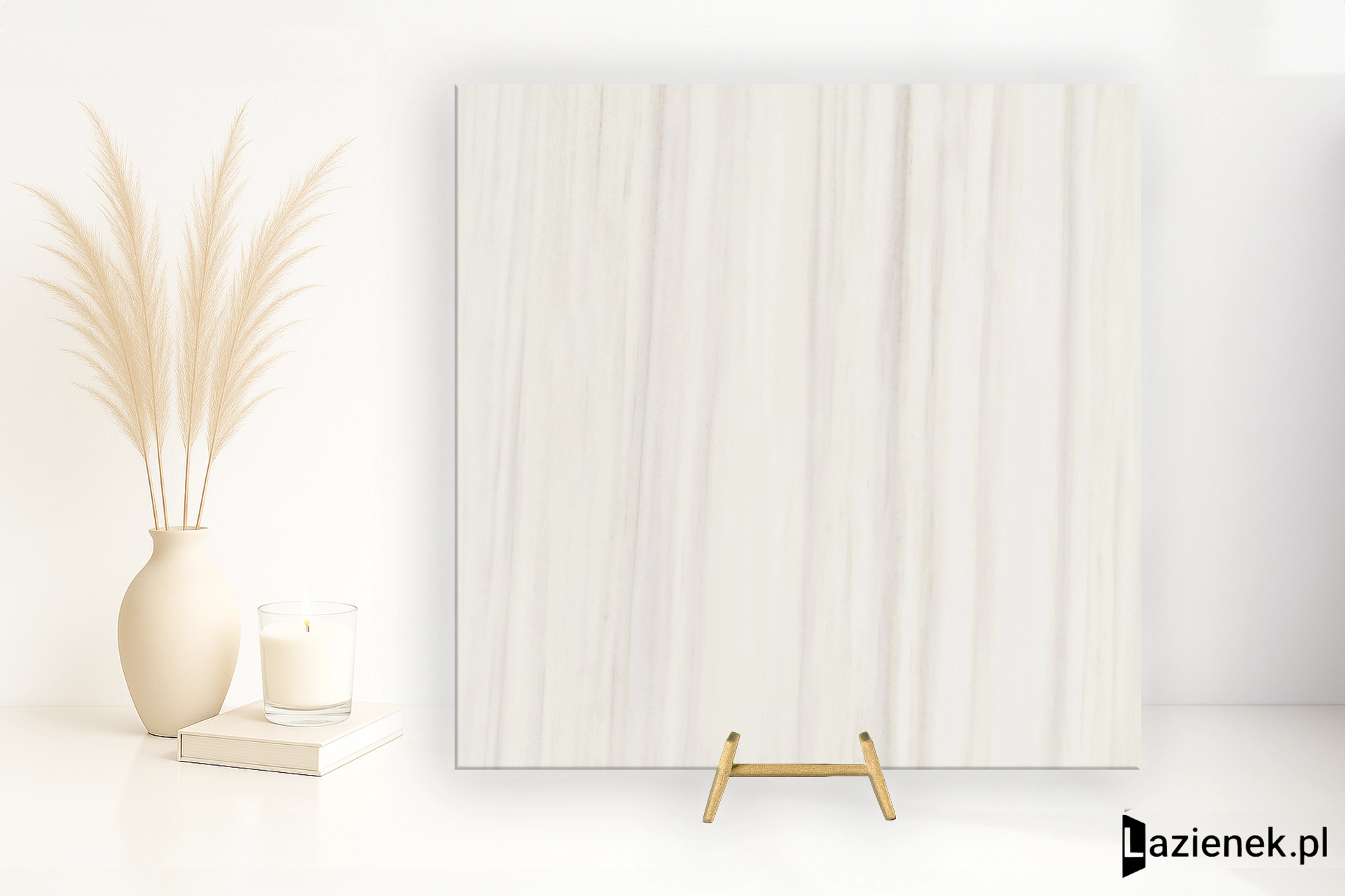 Cifre Dolomite Ivory polerowana 120x120 cm gr. 10 mm - płytka rektyfikowana / 300000000000058925