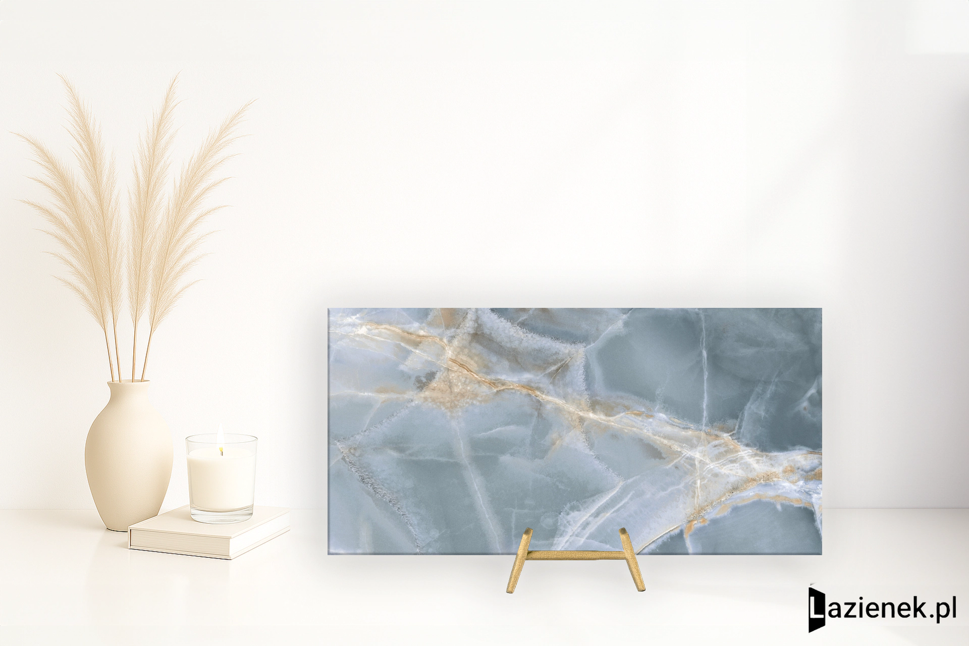 Cifre Mystica Navy wysoki połysk 60x120 cm gr. 11 mm - płytka rektyfikowana / 300000000000058984