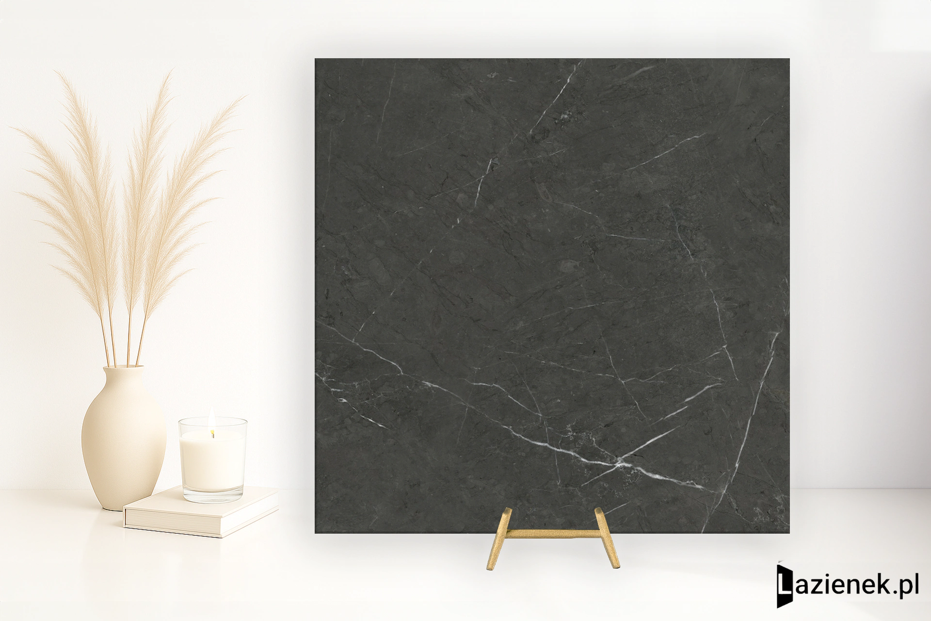 Cifre Marquina Marquina wysoki połysk 60x60 cm gr. 10 mm - płytka rektyfikowana / 300000000000042459