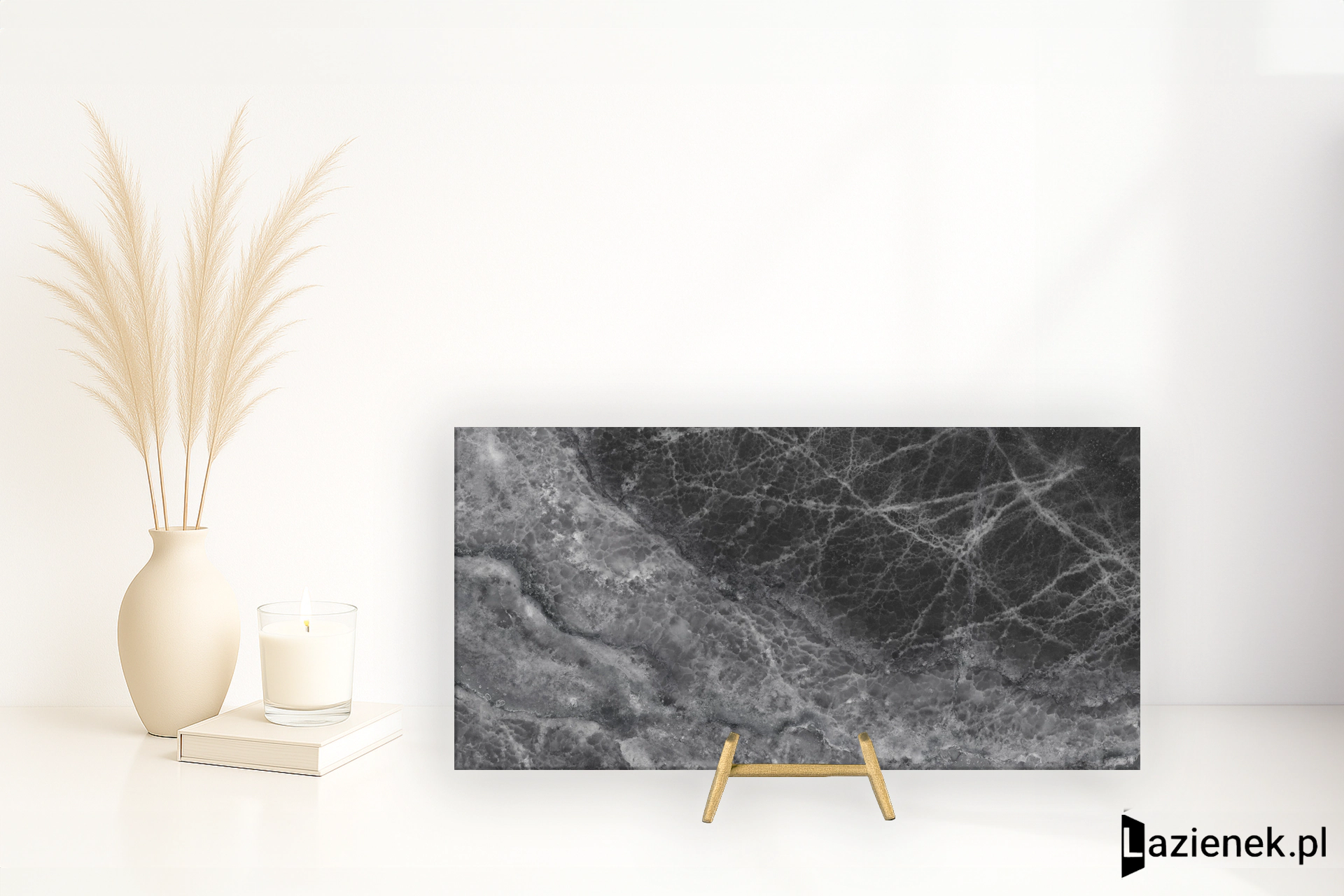 Cifre Lixium Black wysoki połysk 60x120 cm gr. 11 mm - płytka rektyfikowana / 300000000000048948