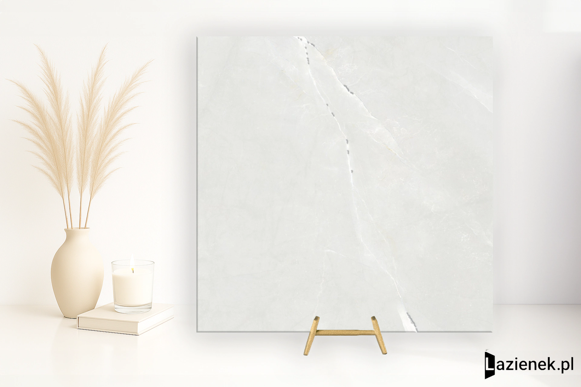 Cifre Paradise White błyszcząca 75x75 cm gr. 11 mm - płytka rektyfikowana / 300000000000067294
