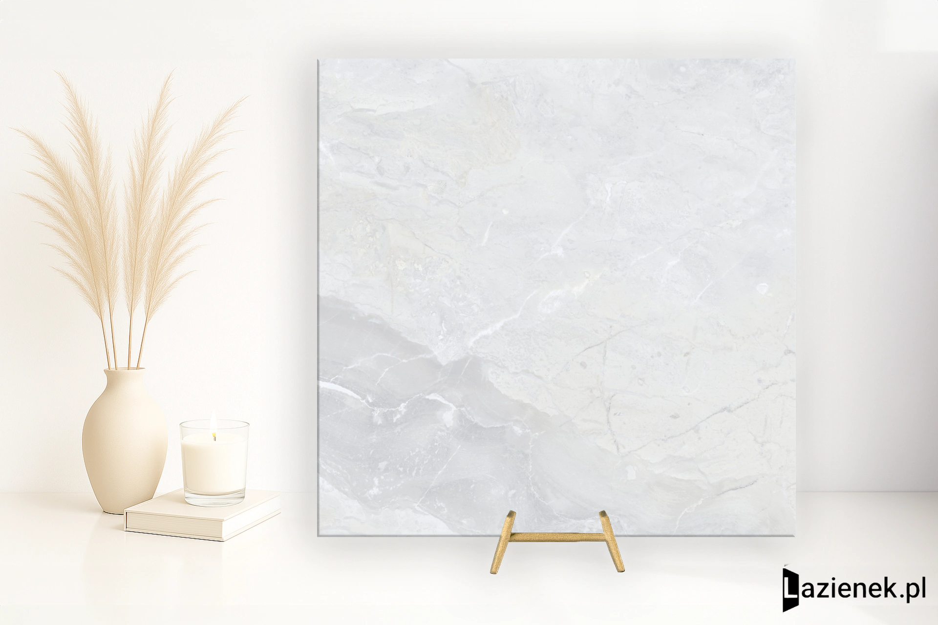 Cifre Luxury White błyszcząca 60x60 cm gr. 9 mm - płytka nierektyfikowana / 300000000000031983