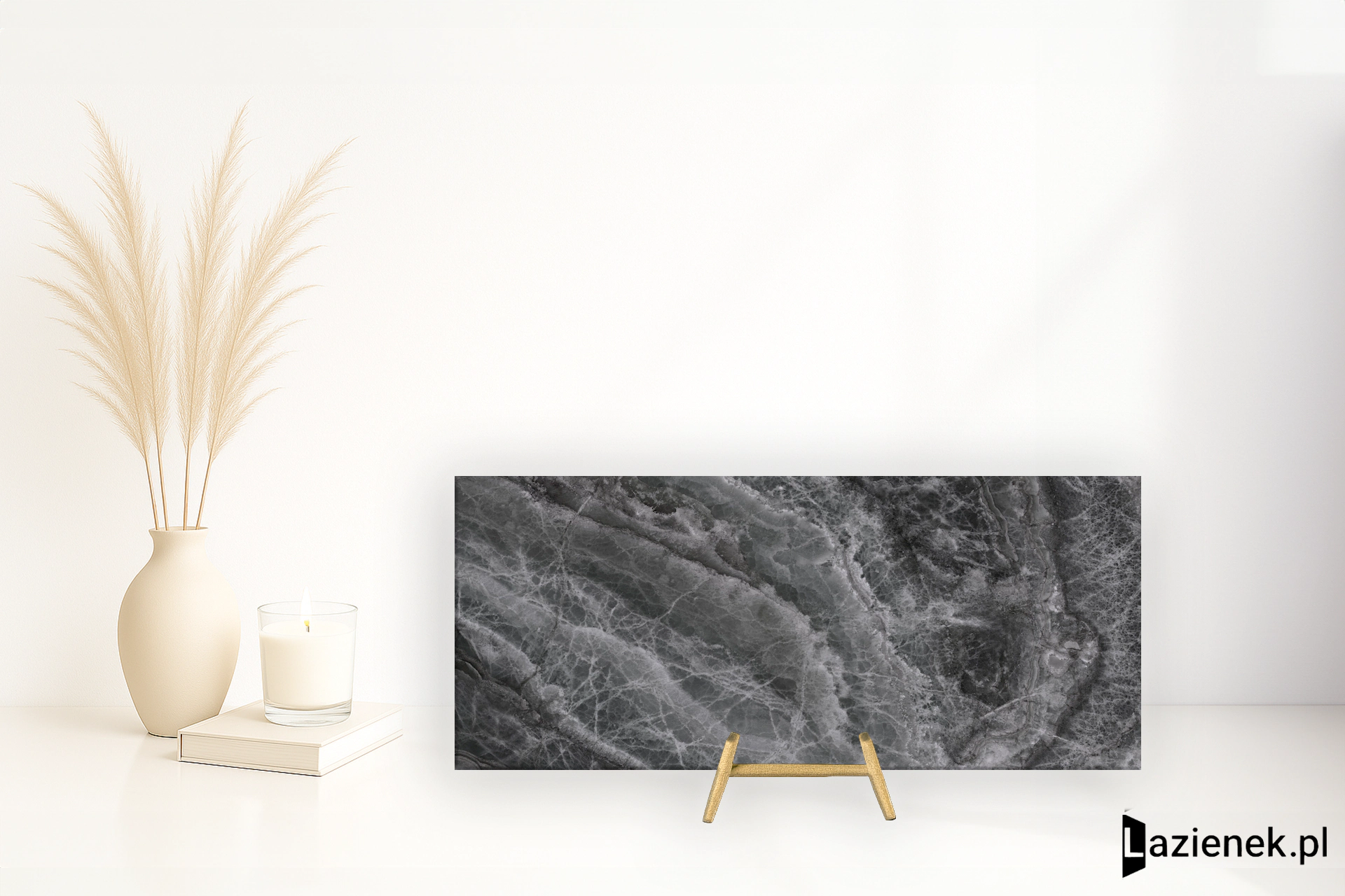 Cifre Lixium Black błyszcząca 120x280 cm gr. 6 mm - płytka rektyfikowana / 300000000000050587