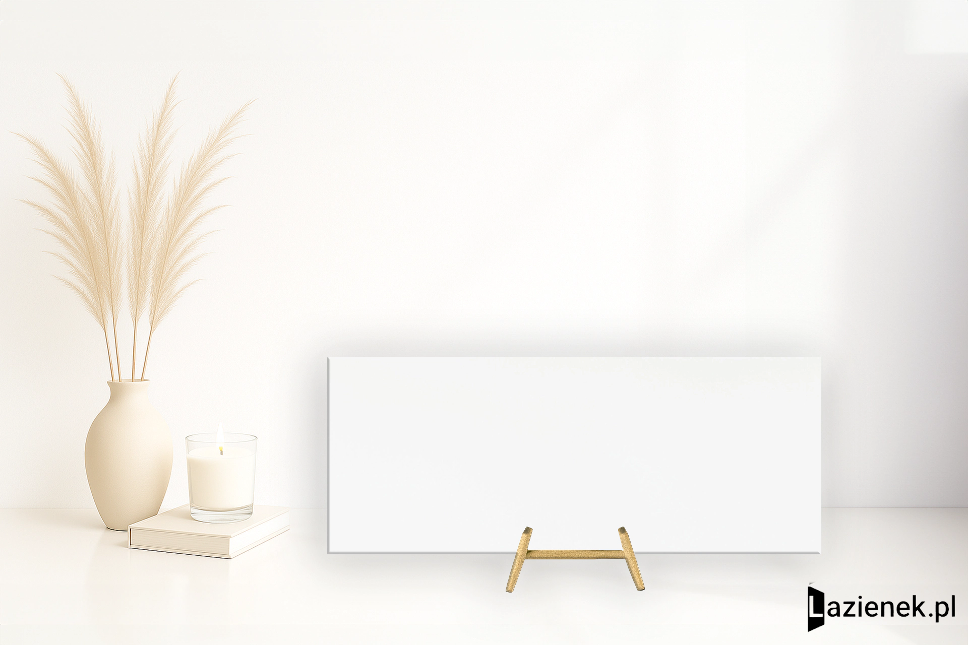 Cifre Blanco Blanco błyszcząca 20x50 cm gr. 9 mm - płytka rektyfikowana / 300000000000010710