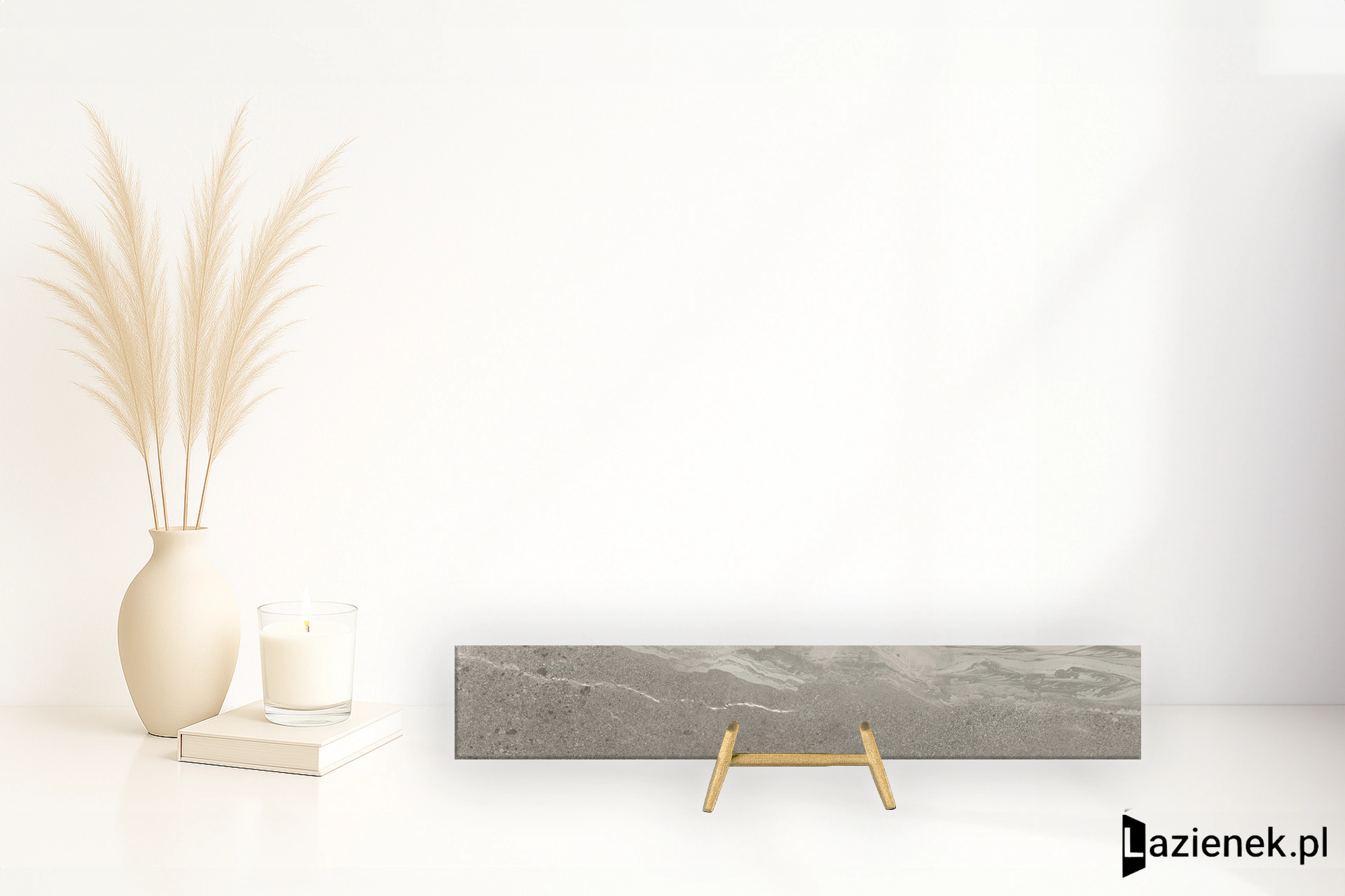 Coem Brit Stone Grey matowa 15x90 cm gr. 9 mm - płytka rektyfikowana / 0BI193R