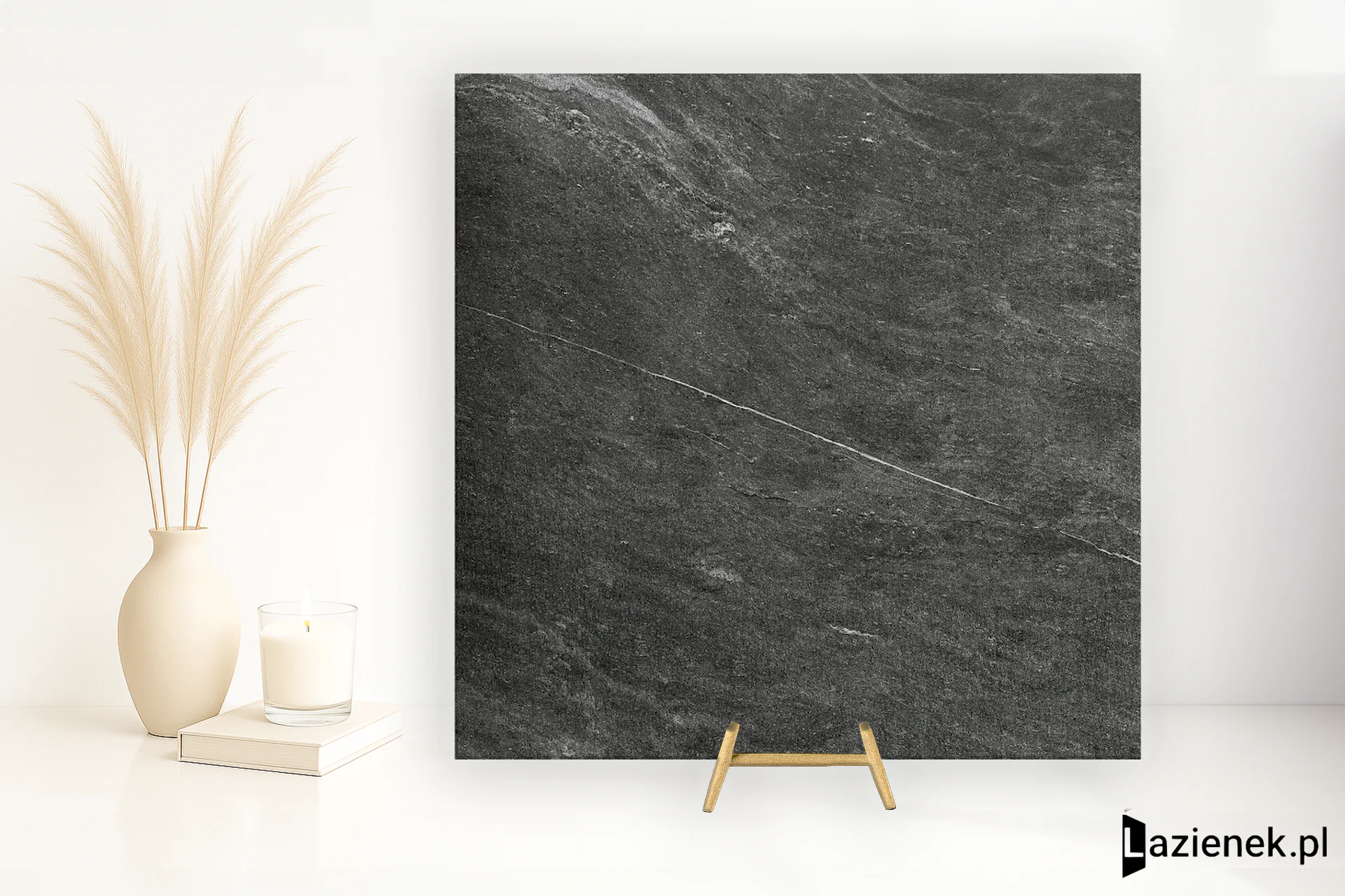 Coem Cardoso Antracite strukturalna 60x60 cm gr. 9 mm - płytka rektyfikowana / PC600SR