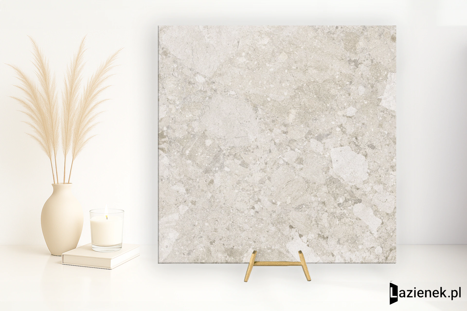 Coem Sassiepietre Bianco matowa 90.6x90.6 cm gr. 9 mm - płytka rektyfikowana / 0DA901R