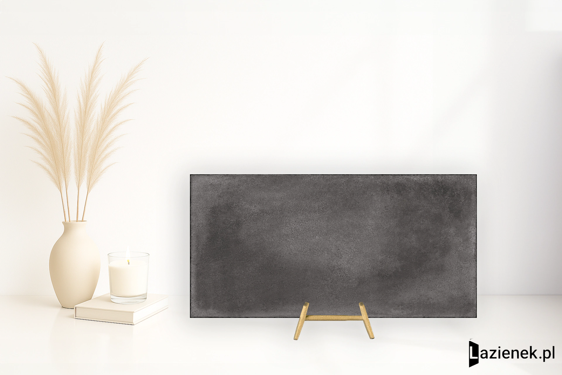 Coem English Stone Anthracyte zewnętrzna antypoślizgowa 60.4x120.8 cm gr. 9 mm - płytka rektyfikowana / EN627ER