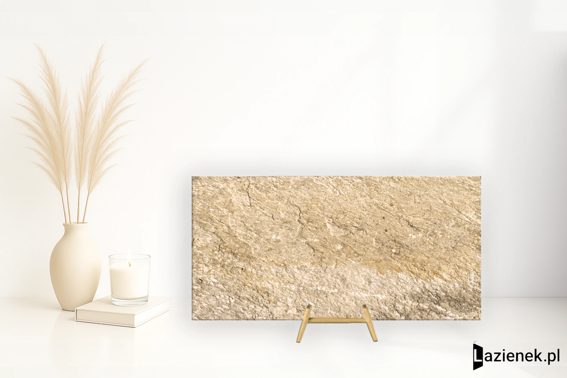 Coem Quartz Gold strukturalna 30.5x61.4 cm gr. 9 mm - płytka rektyfikowana / 00QZ369