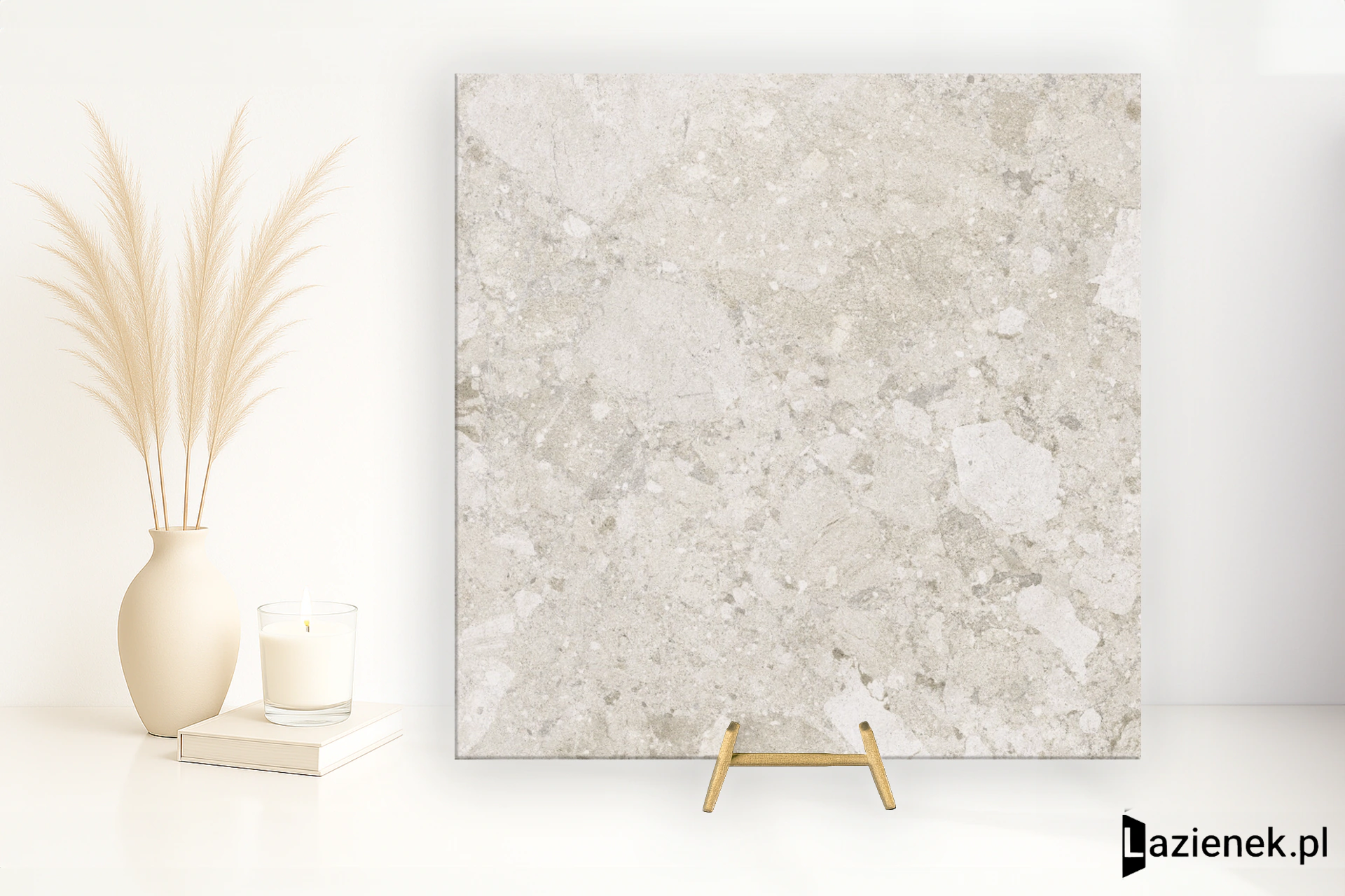 Coem Sassiepietre Bianco matowa 120.8x120.8 cm gr. 9 mm - płytka rektyfikowana / 0DA121R