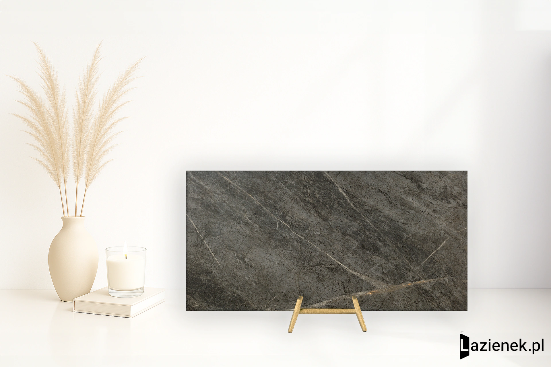 Coem Soap Stone Black matowa 75x149.7 cm gr. 9 mm - płytka rektyfikowana / 0SO717R