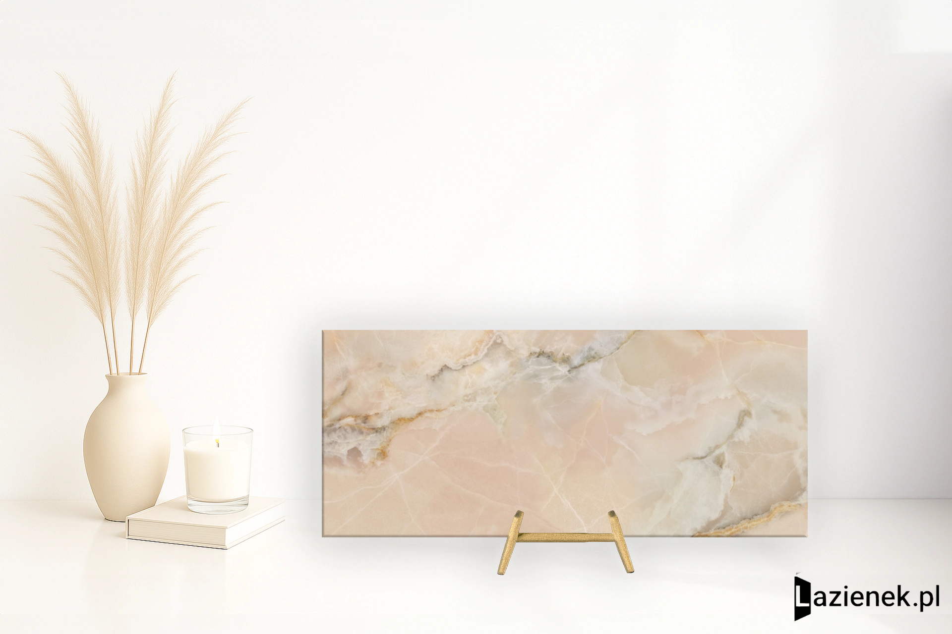 Coem Wide Gres Onice Effect Misty Rose polerowana 120x280 cm gr. 6 mm - płytka rektyfikowana / 0OE284L