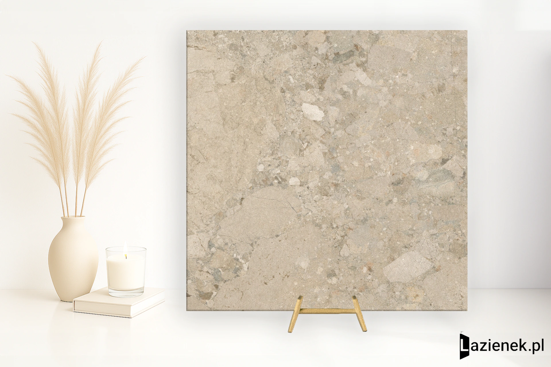 Coem Sassiepietre Beige matowa 120.8x120.8 cm gr. 9 mm - płytka rektyfikowana / 0DA122R