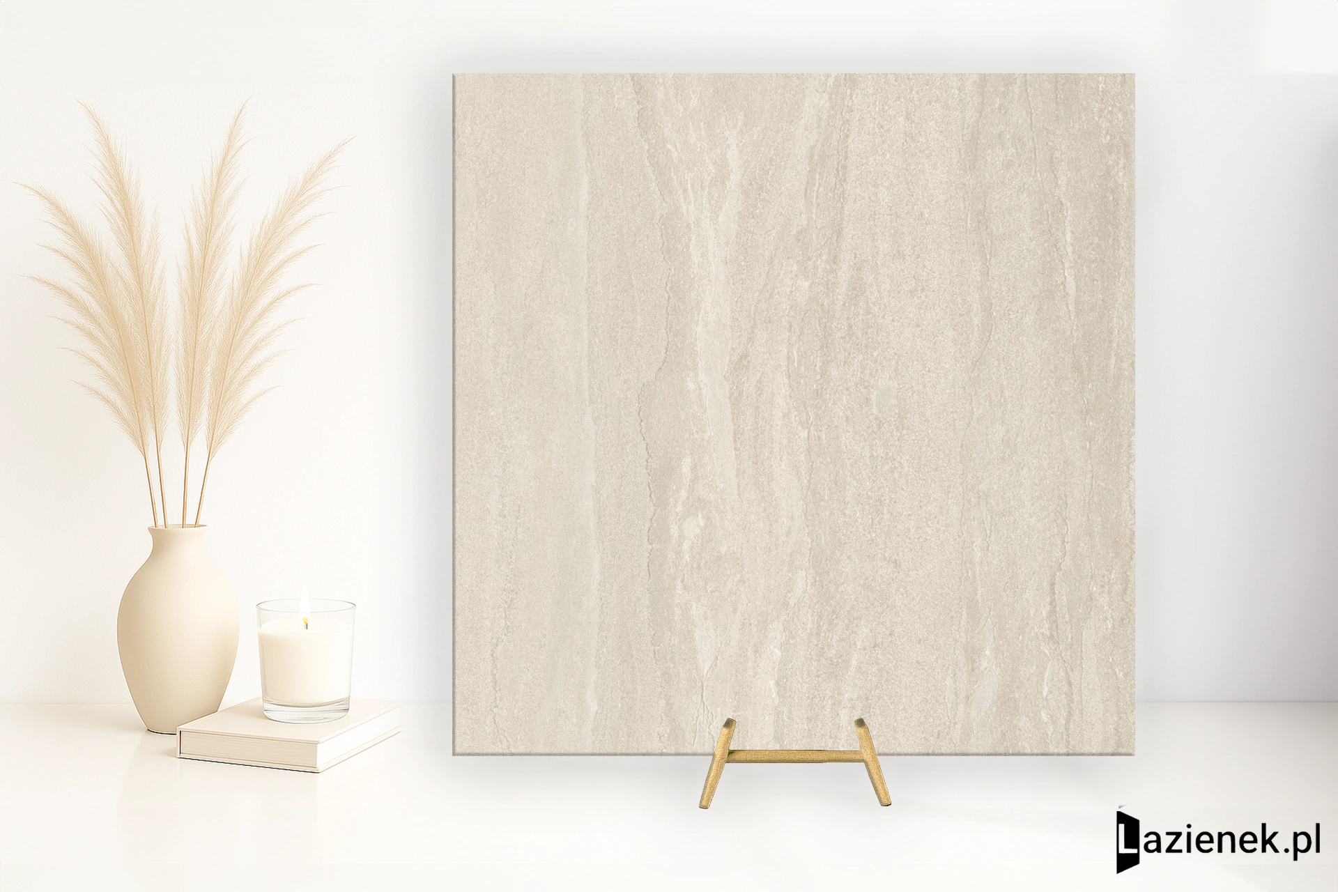 Coem Versatile Vein Bianco wysoki połysk 60.4x60.4 cm gr. 9 mm - płytka rektyfikowana / VT601LR