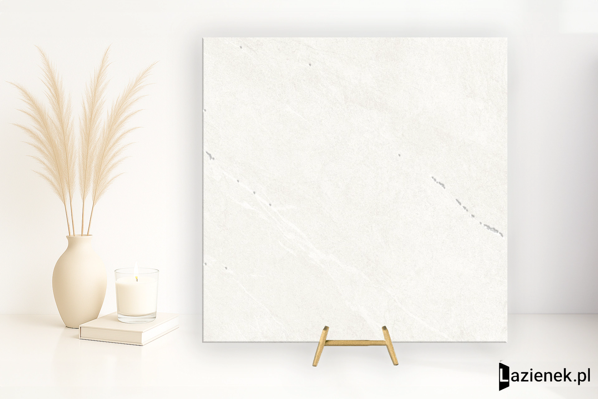 Colorker Dhara White matowa 120x120 cm gr. 10 mm - płytka rektyfikowana / 230270