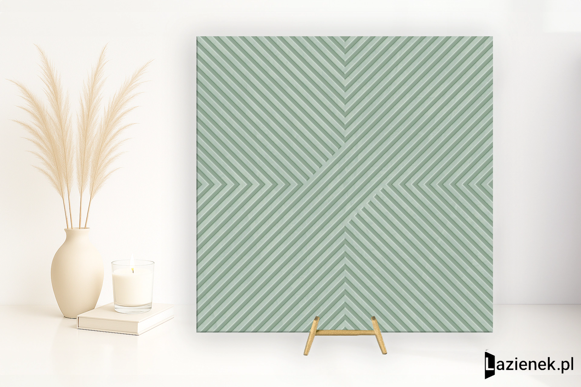 Colorker Kenzo Sage matowa 59.5x59.5 cm gr. 10 mm - płytka rektyfikowana / 231776
