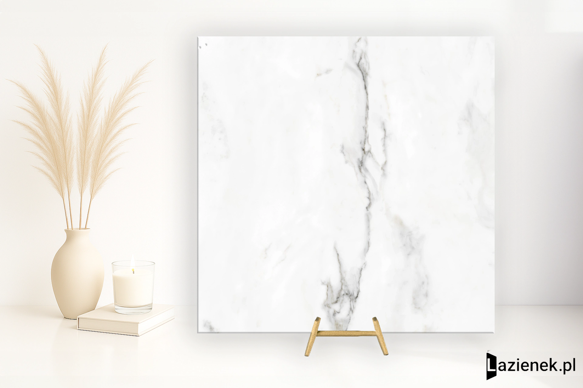 Colorker Insignia White matowa 59.5x59.5 cm gr. 10 mm - płytka rektyfikowana / 222227